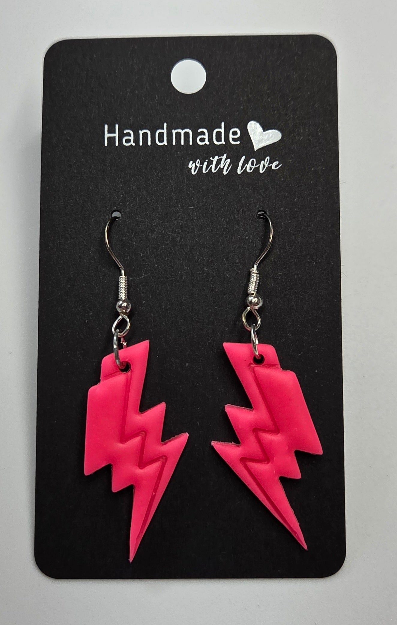 Lightning Bolt Dangle Earring