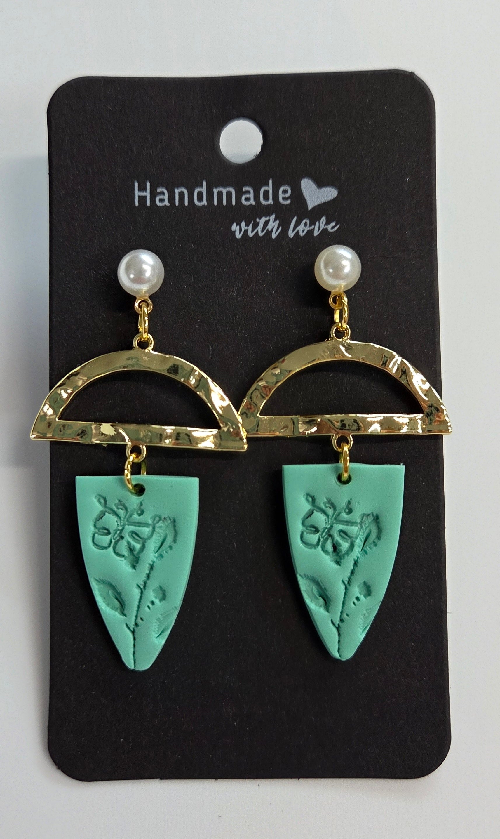 Golden Rise Dangle Earrings!