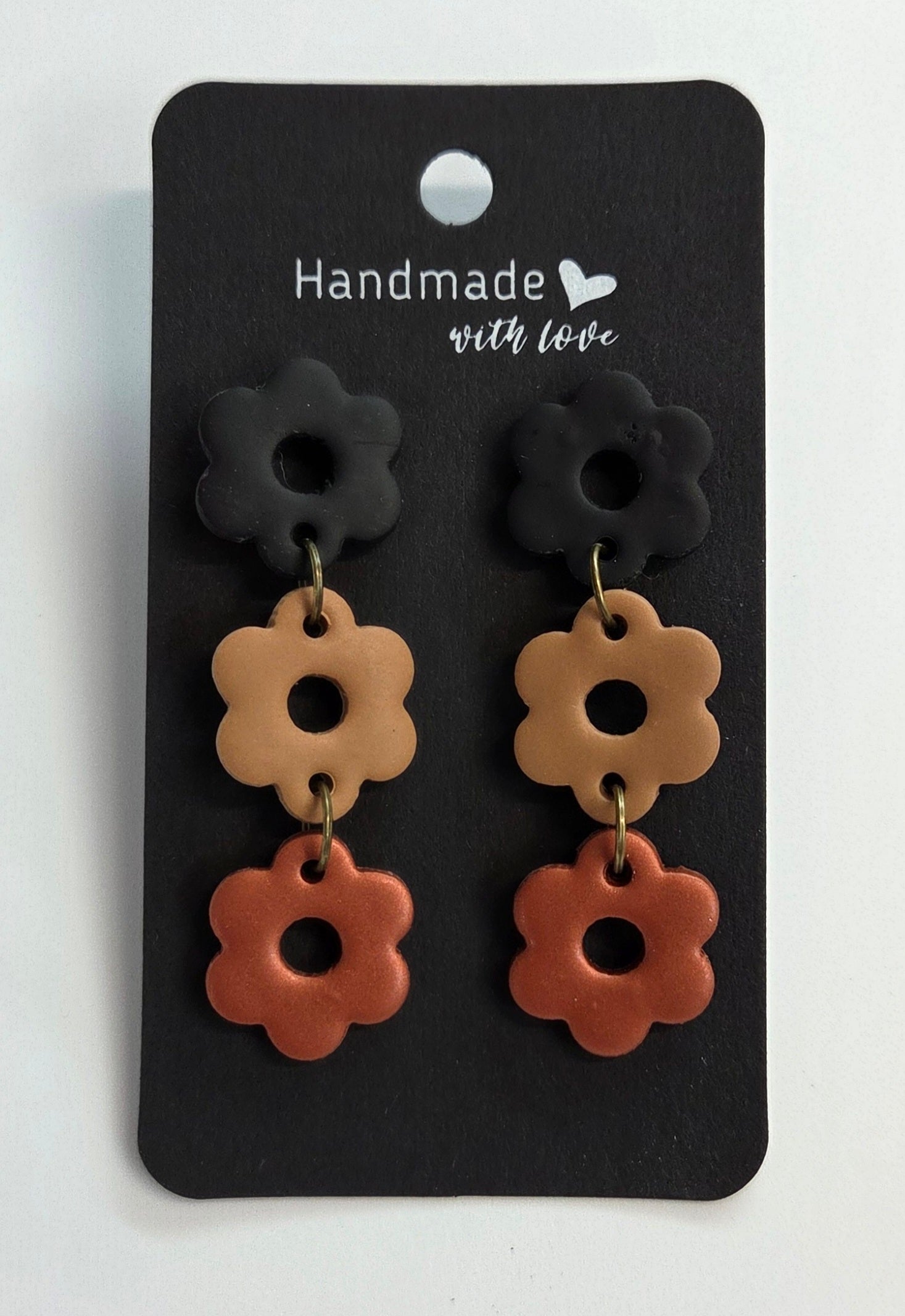 Three Flower Dangle Set!