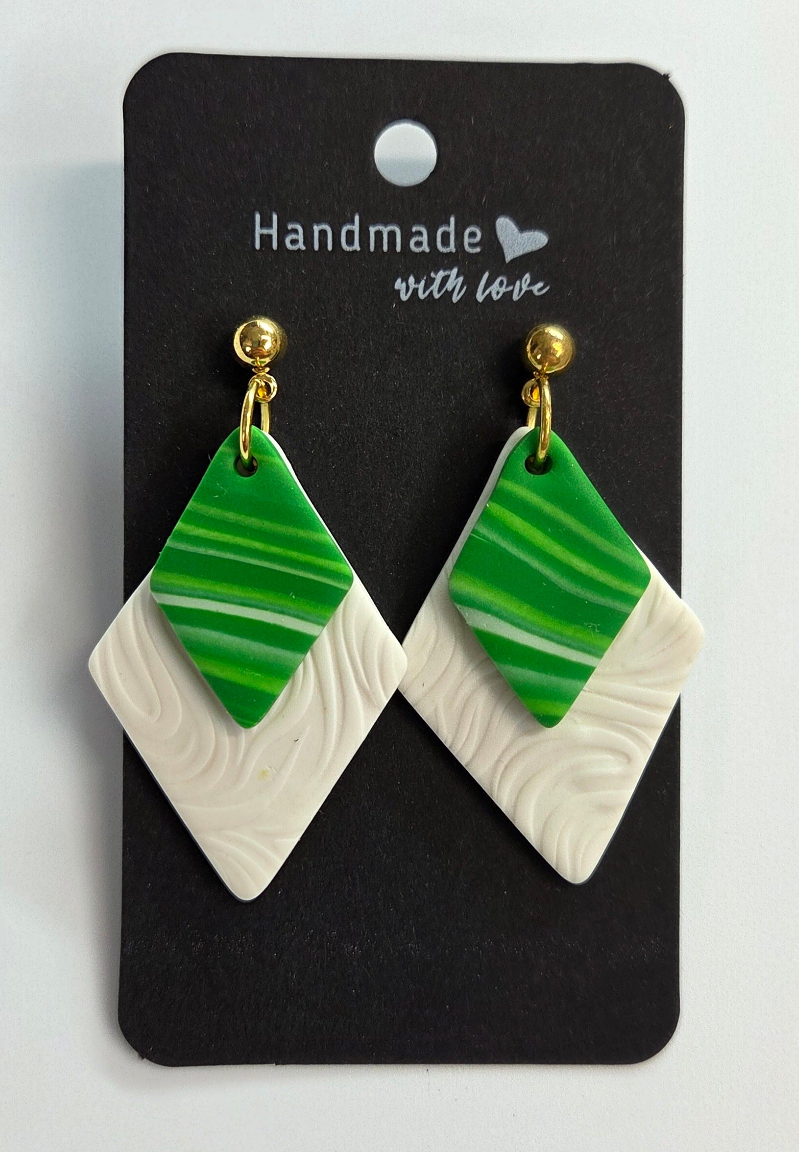Green Joy Dangle Earring!