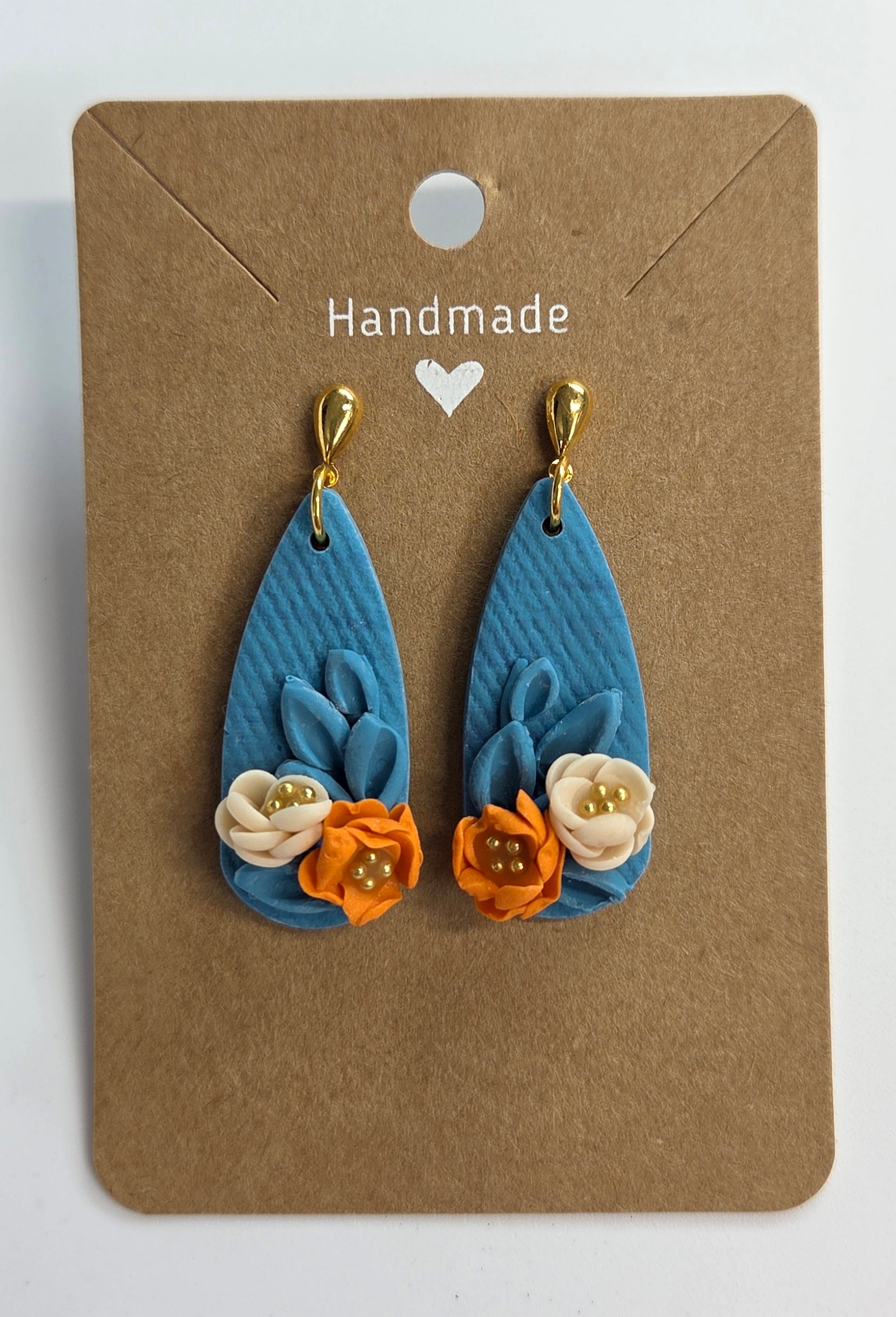 Blue Jean Girl Dangle Style Earrings!