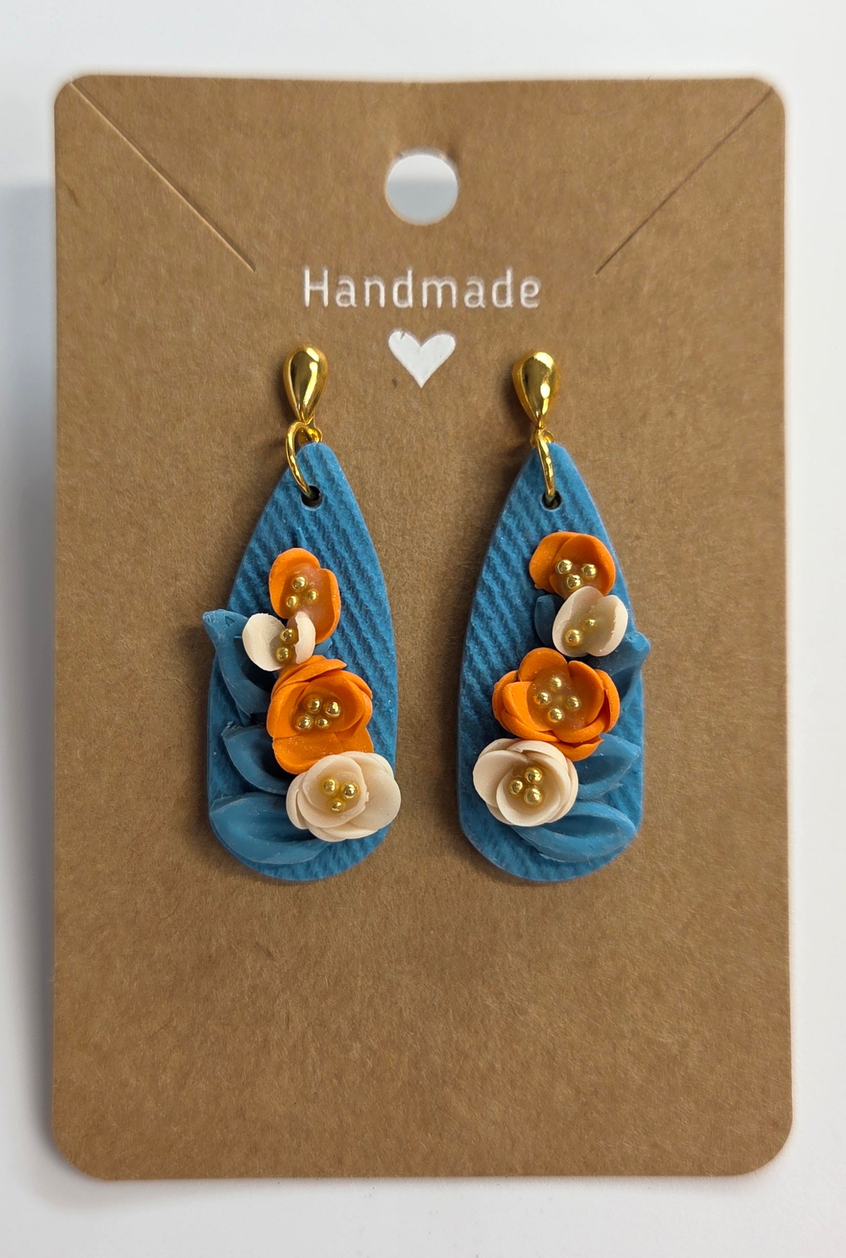 Blue Jean Girl Dangle Style Earrings!