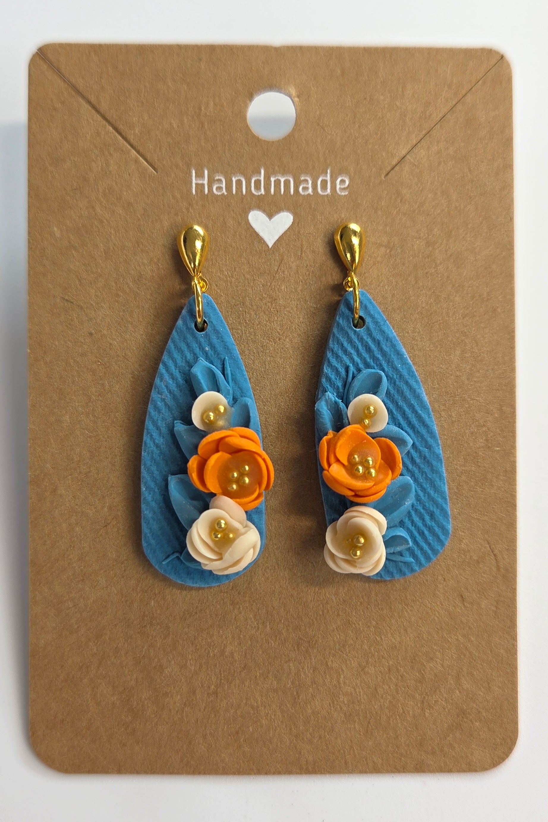 Blue Jean Girl Dangle Style Earrings!