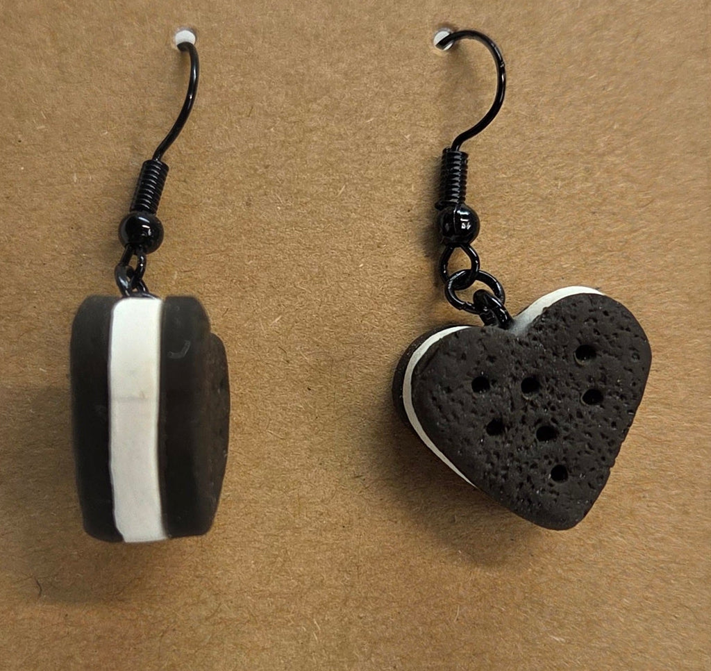 HEART SANDWICHES Dangle Earrings!