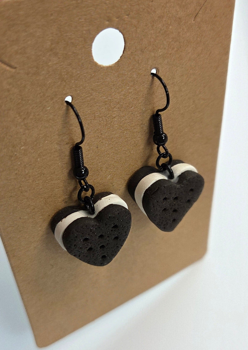 HEART SANDWICHES Dangle Earrings!