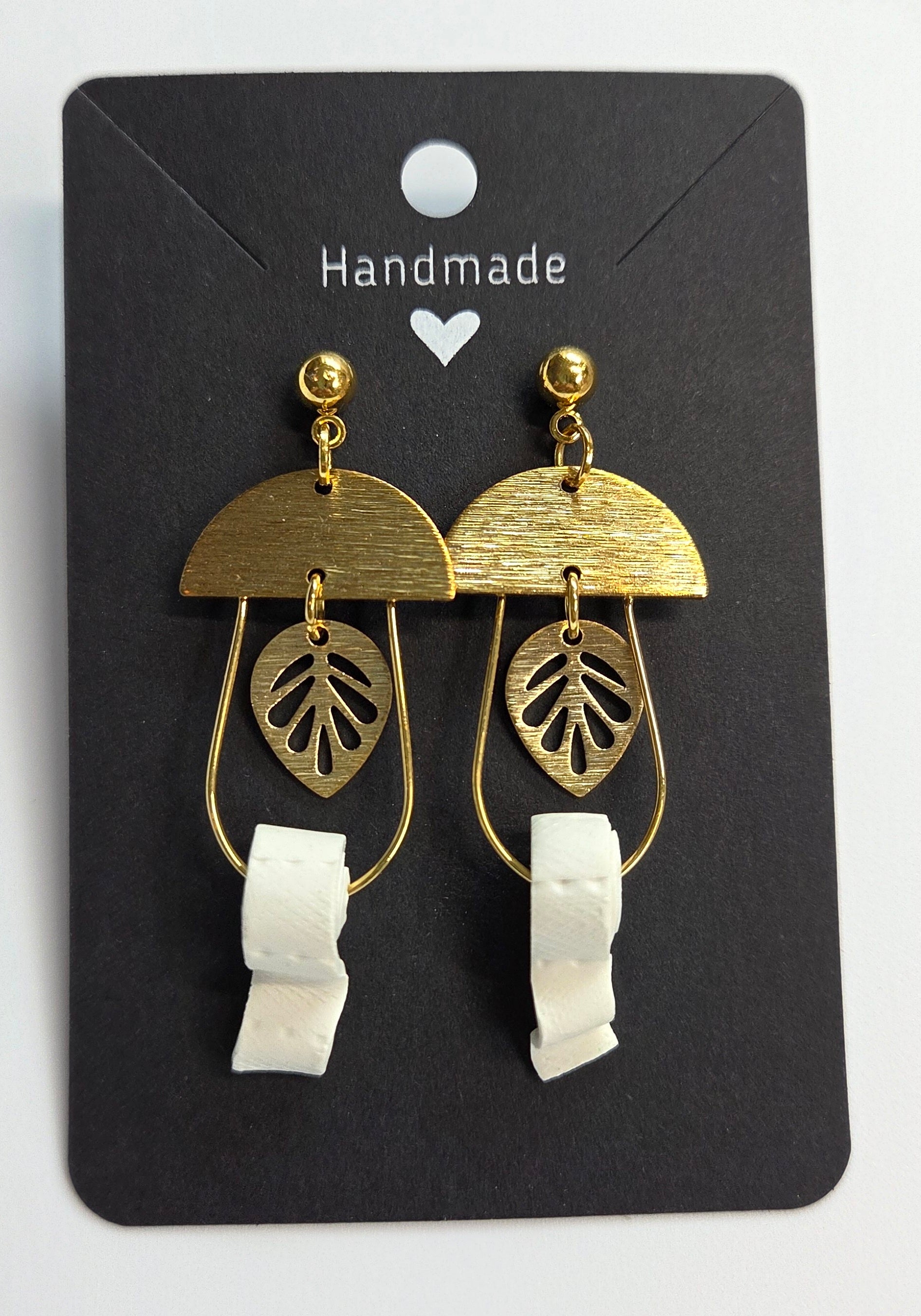 Elegant Toilet Paper Drop Earrings!