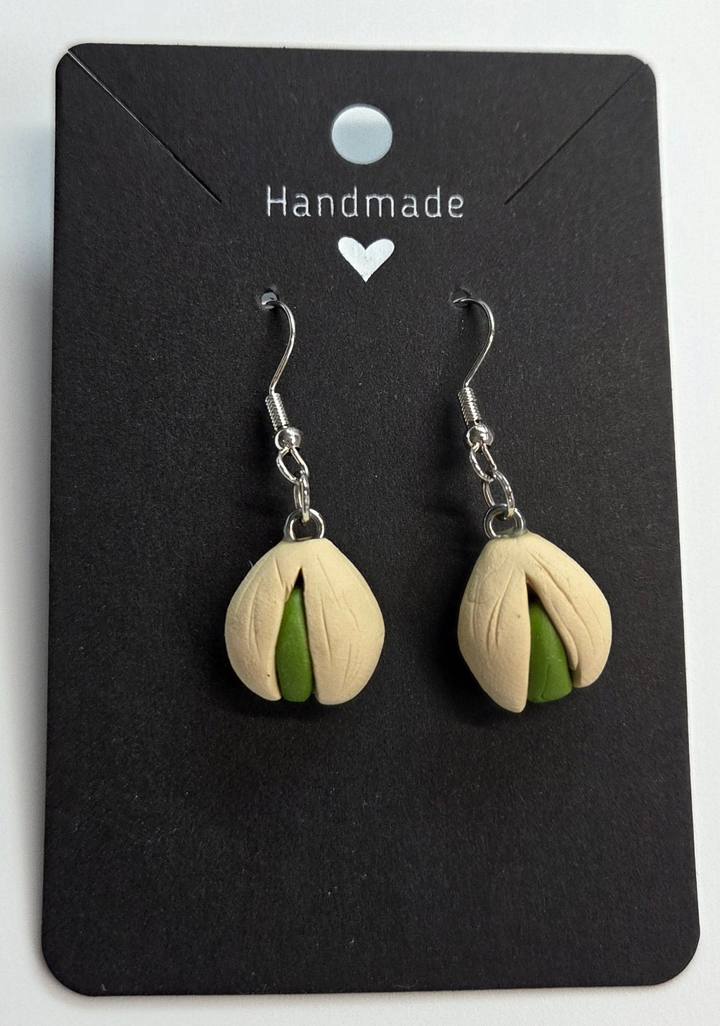 Pistachio Dangle Earrings!