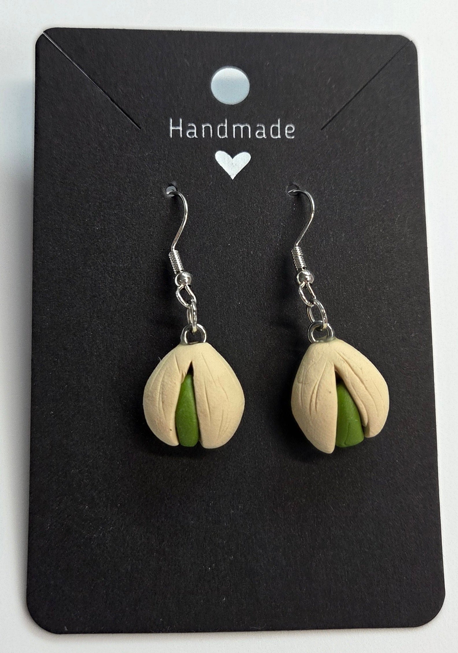 Pistachio Dangle Earrings!