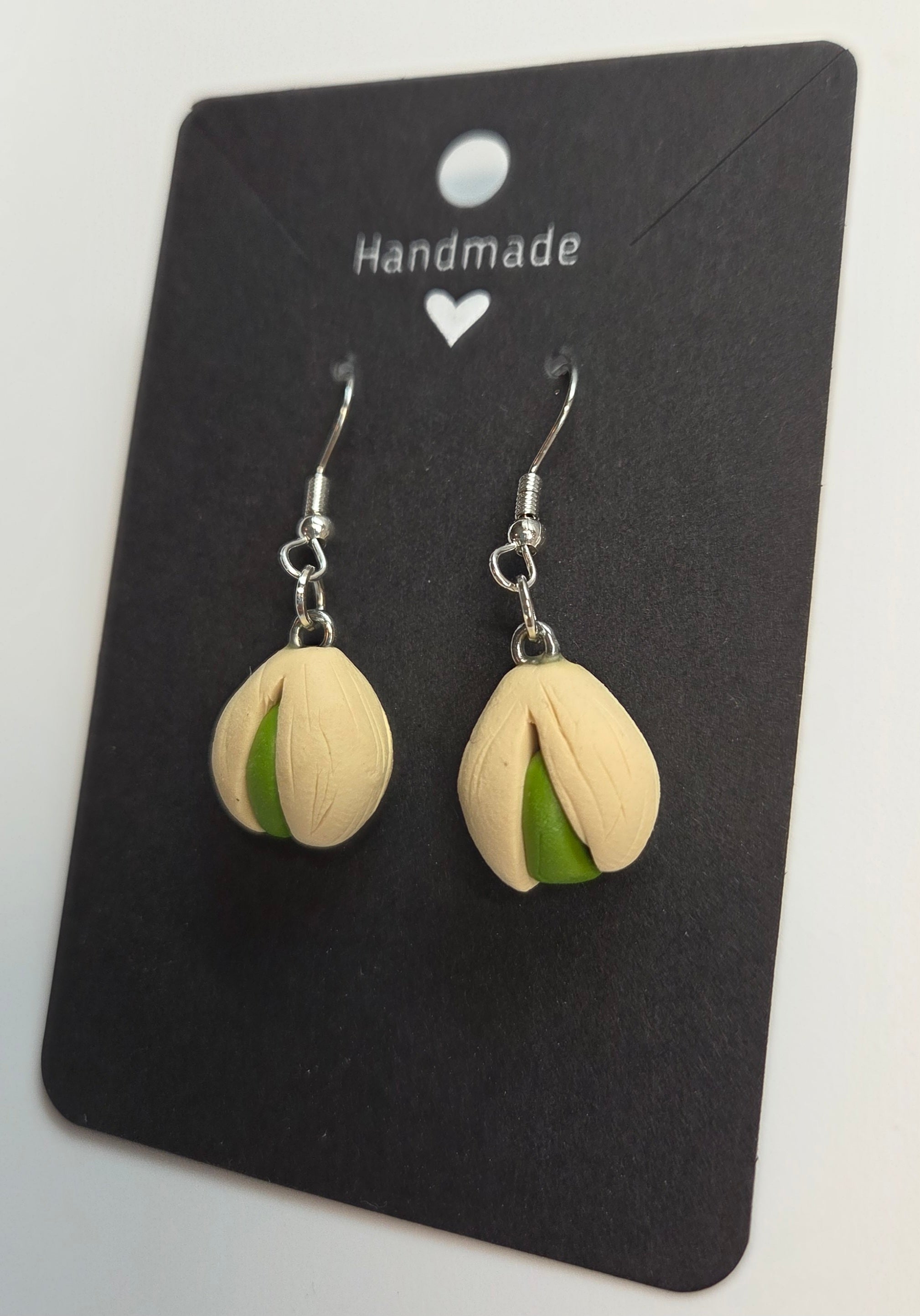 Pistachio Dangle Earrings!