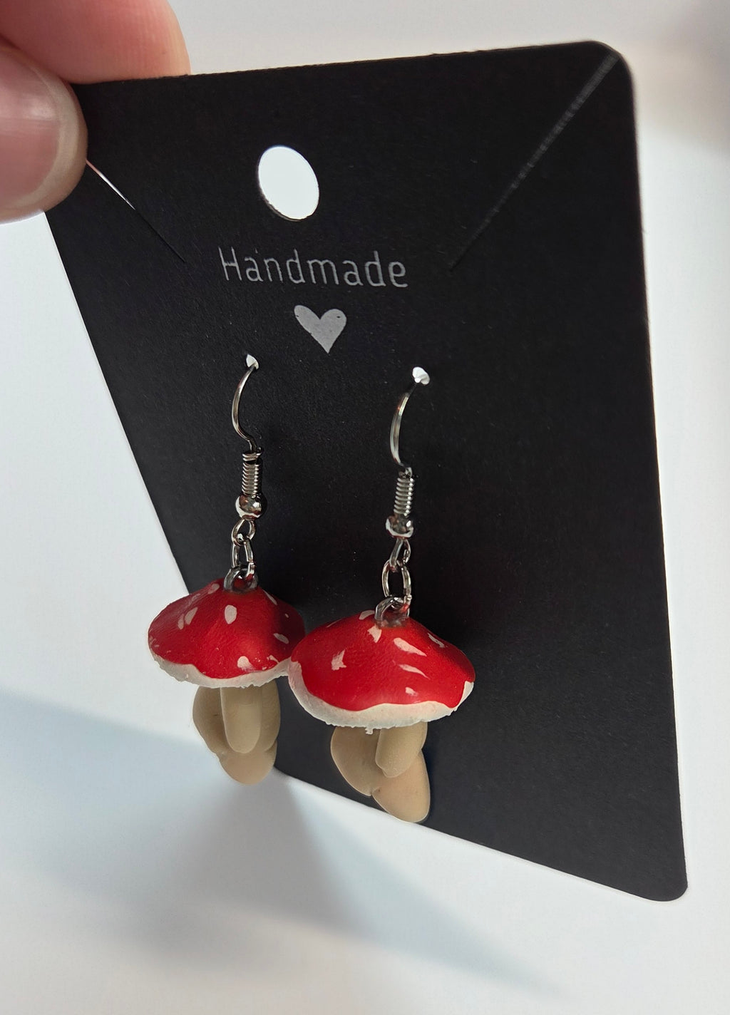Mushroom Men Dangle Earrings!