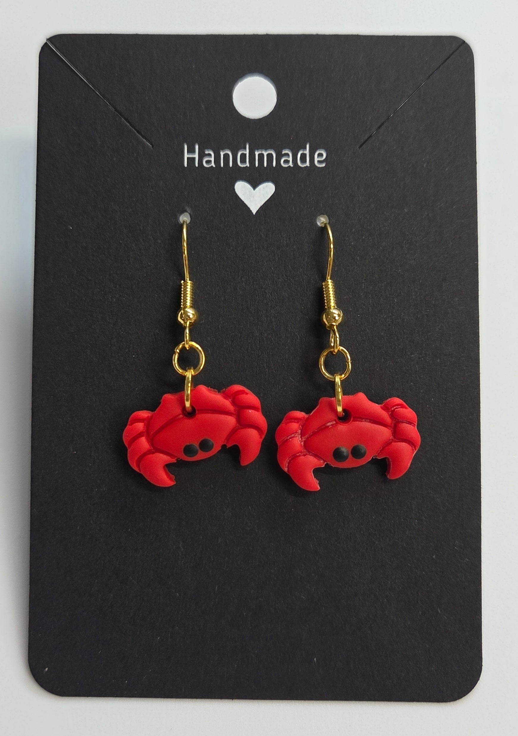 Little Red Crabs Dangle Earring!