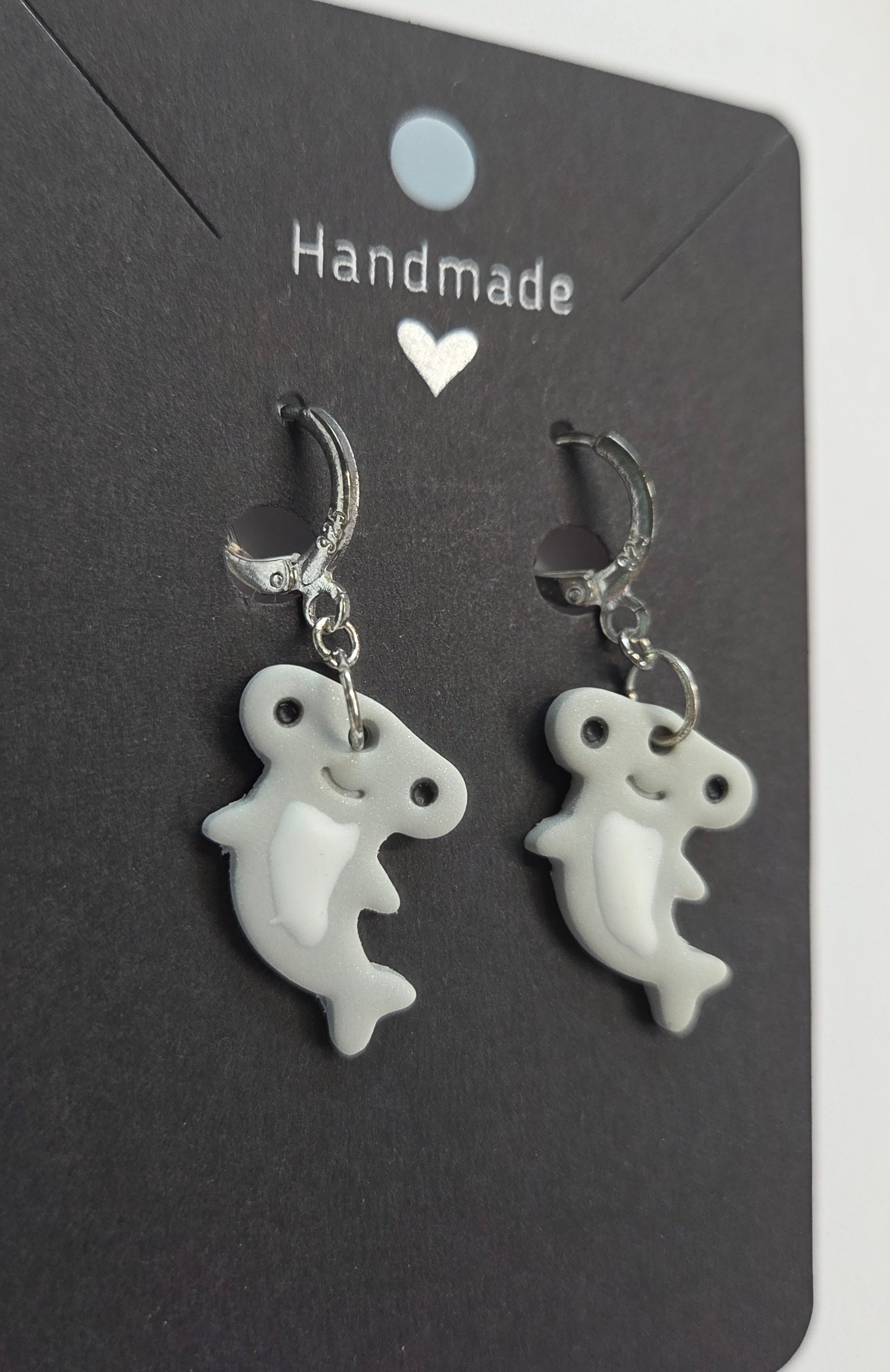 Hammer Head Shark Dangle Earrings!