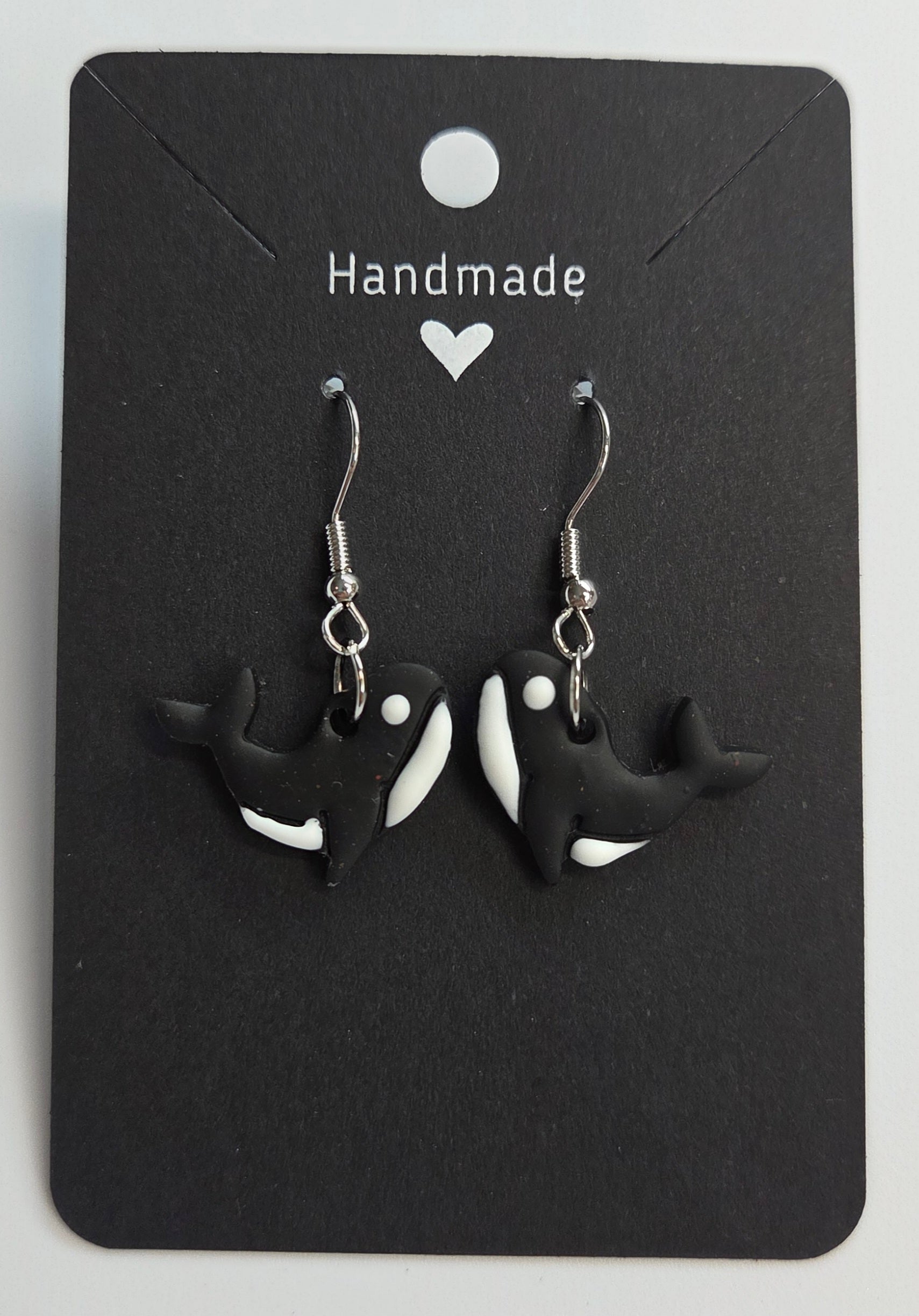 Whale Dangle Earrings!