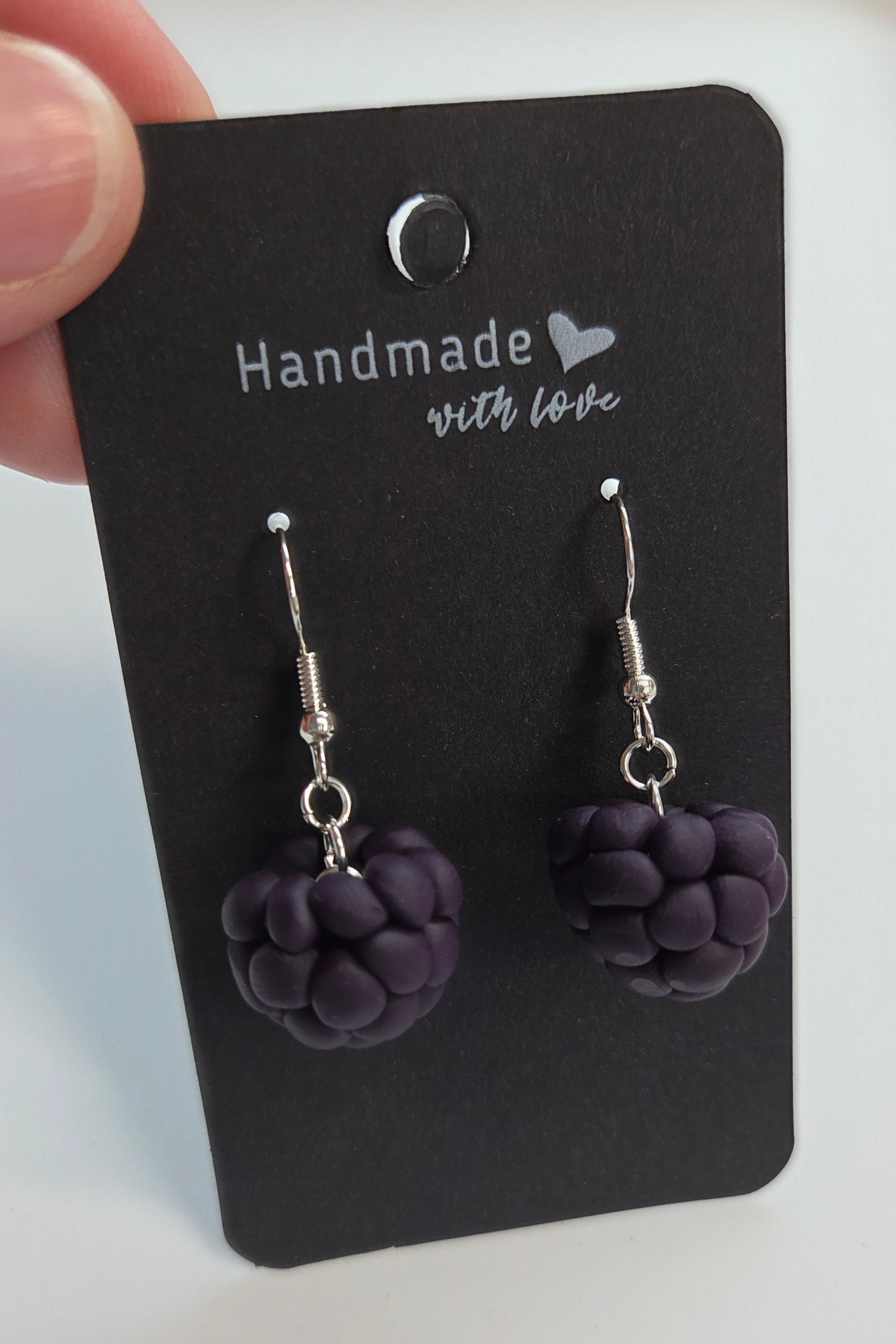 Blackberry Drop Dangle Earring!