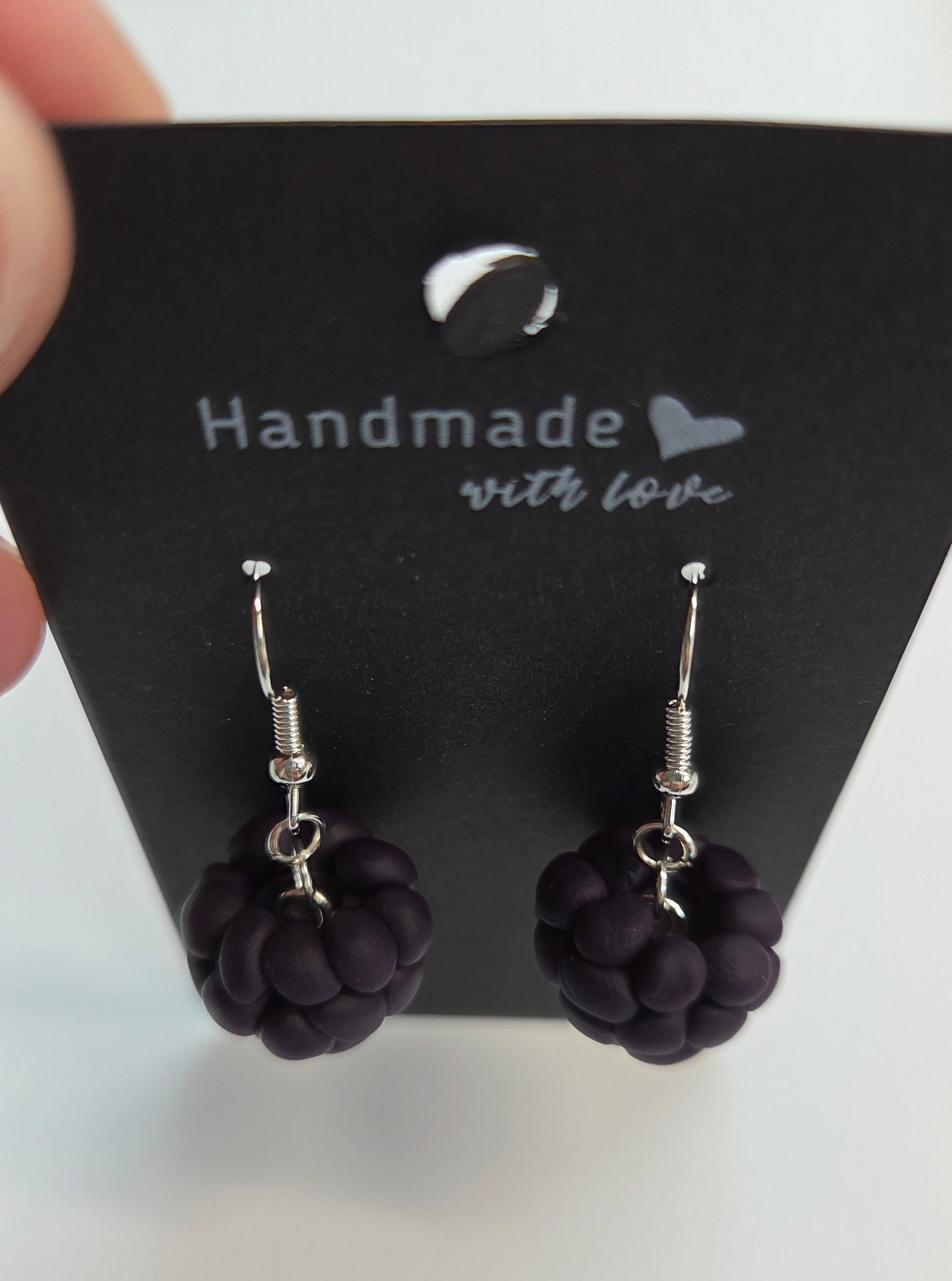 Blackberry Drop Dangle Earring!