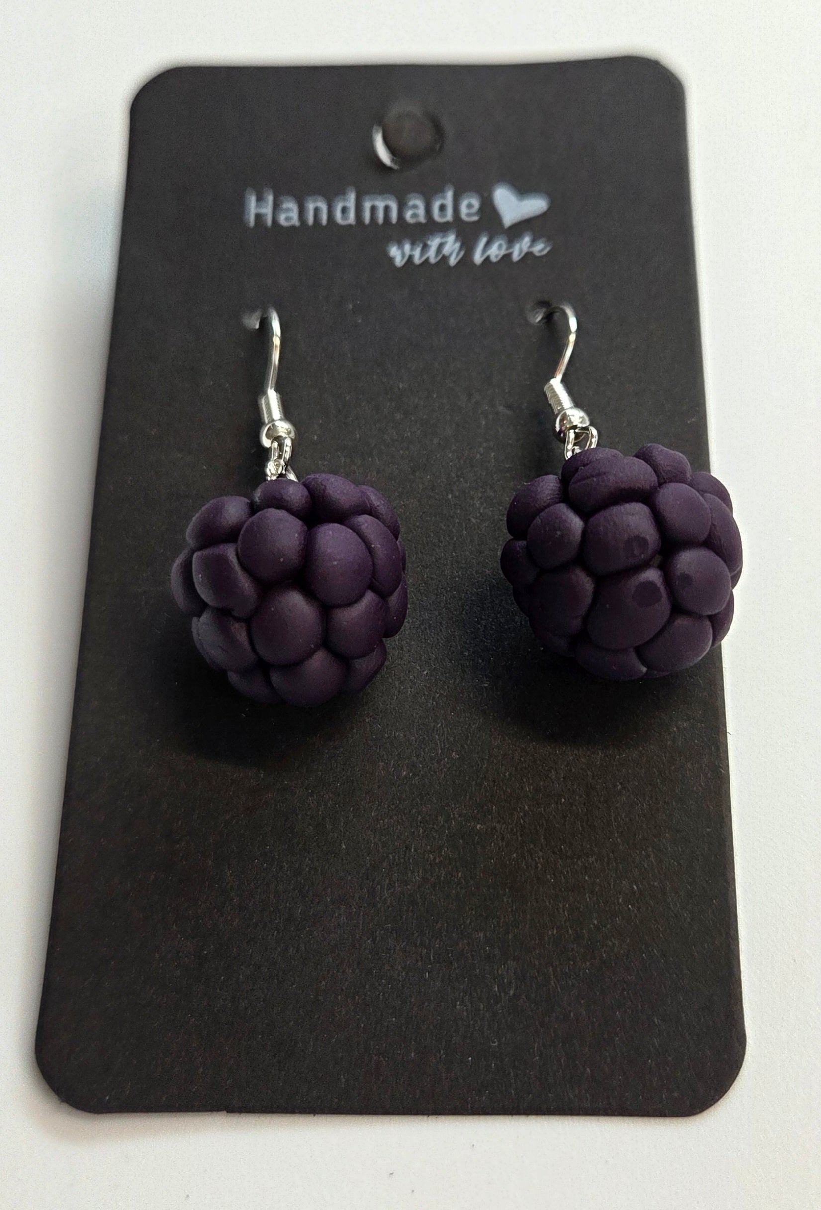 Blackberry Drop Dangle Earring!