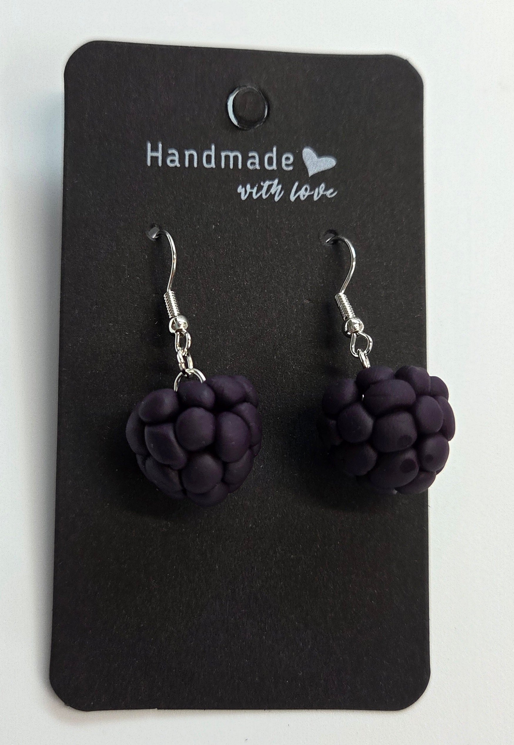 Blackberry Drop Dangle Earring!