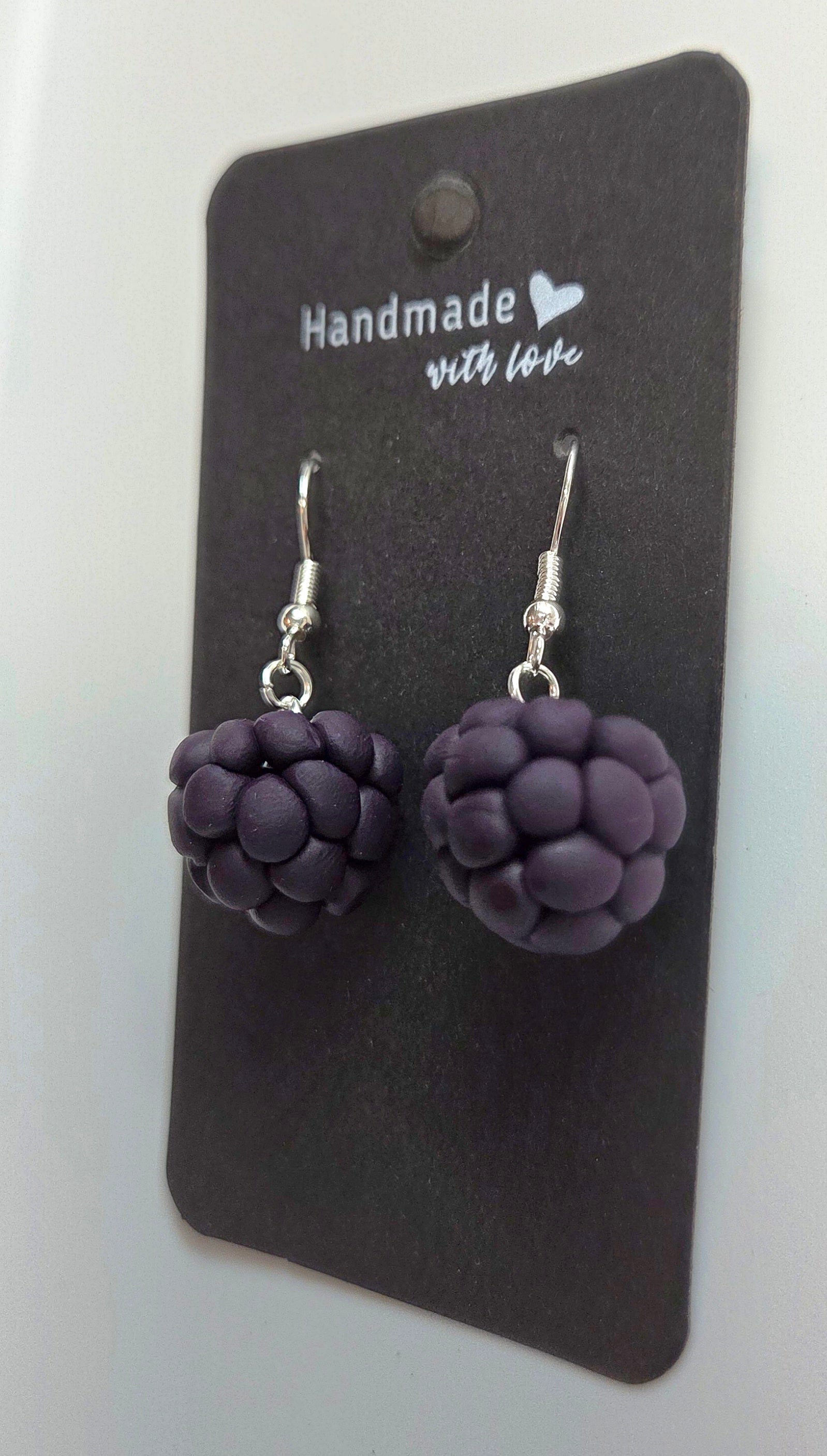 Blackberry Drop Dangle Earring!