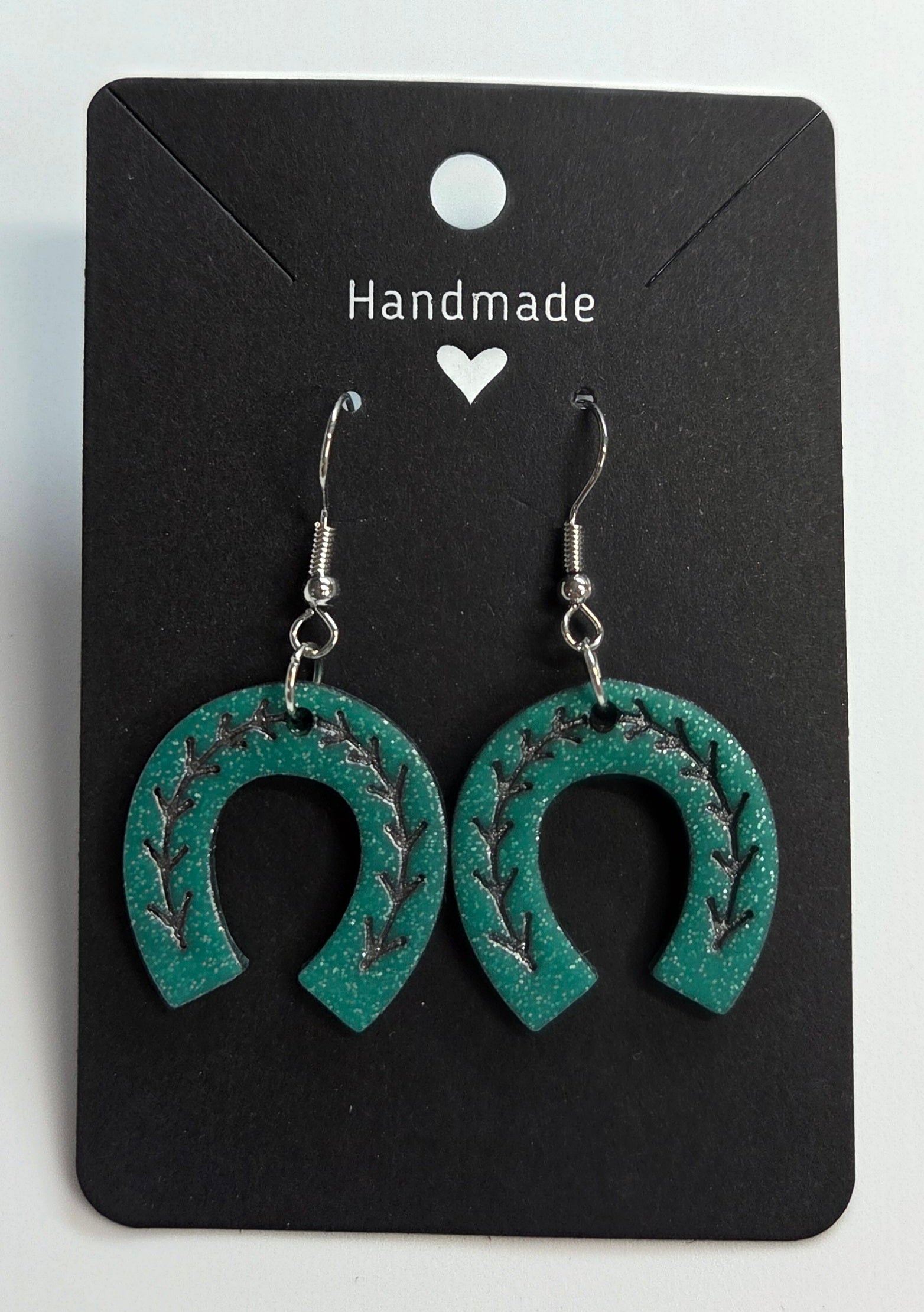 Horse Shoe Dangle Earrings!