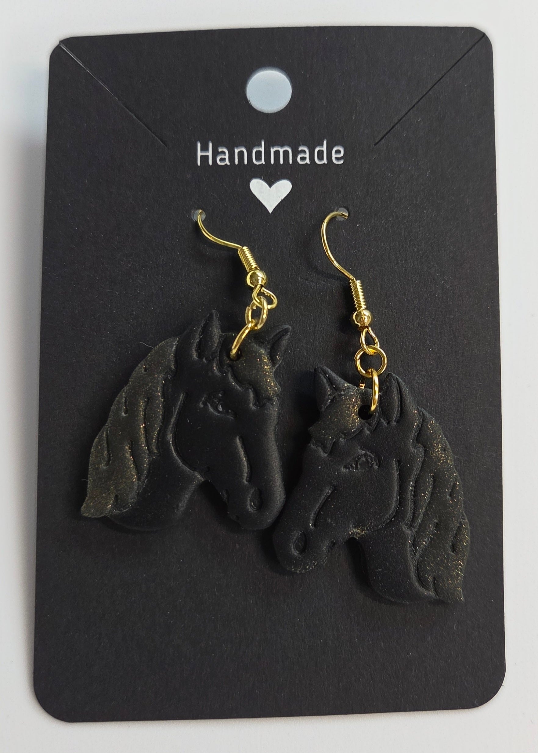 Horse Head Dangle Earrings!