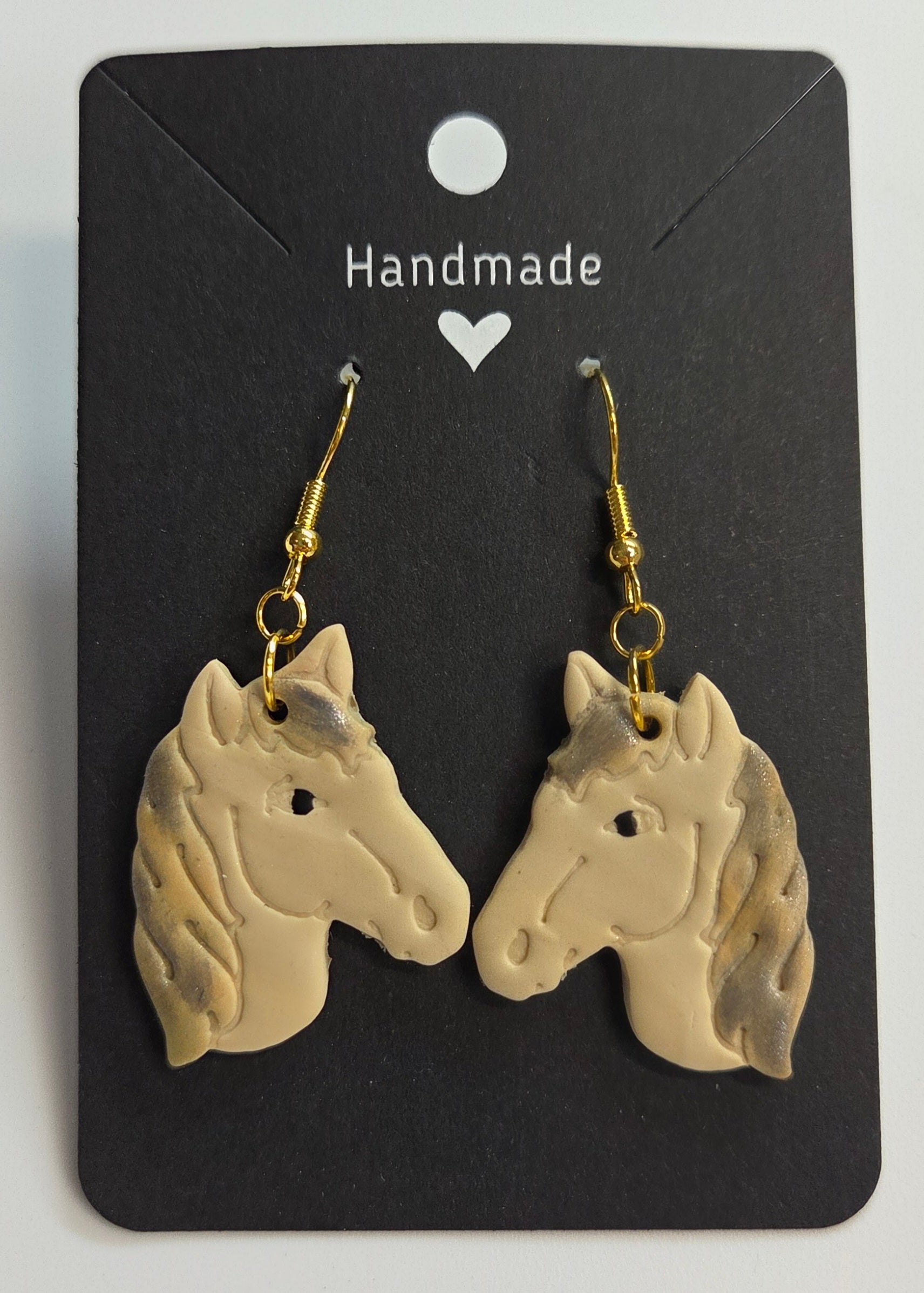 Horse Head Dangle Earrings!