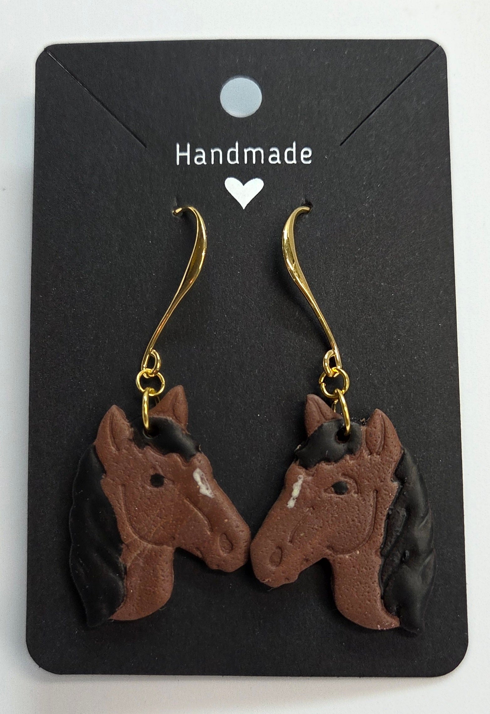 Horse Head Dangle Earrings!