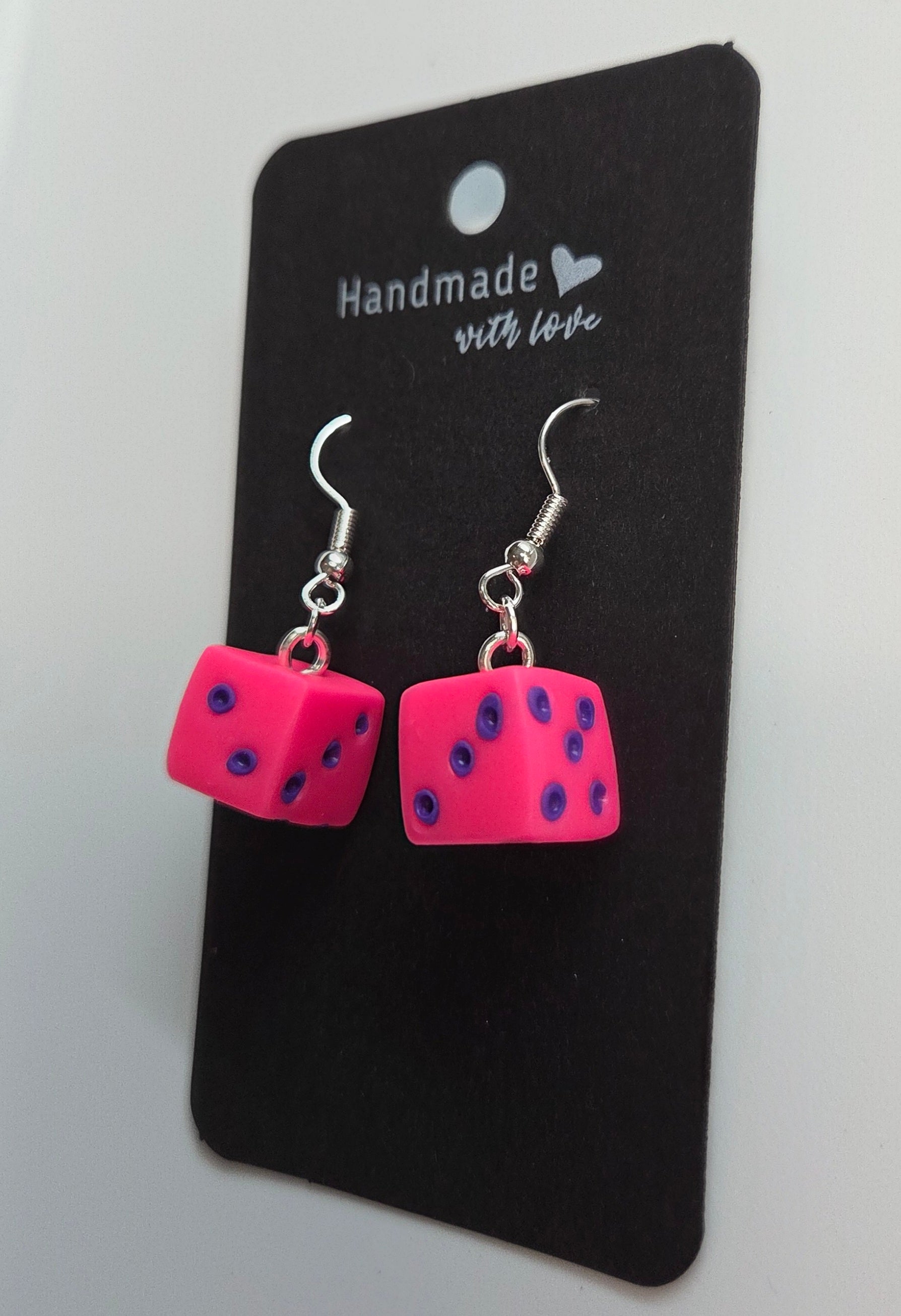 Dice Dangle Earrings!