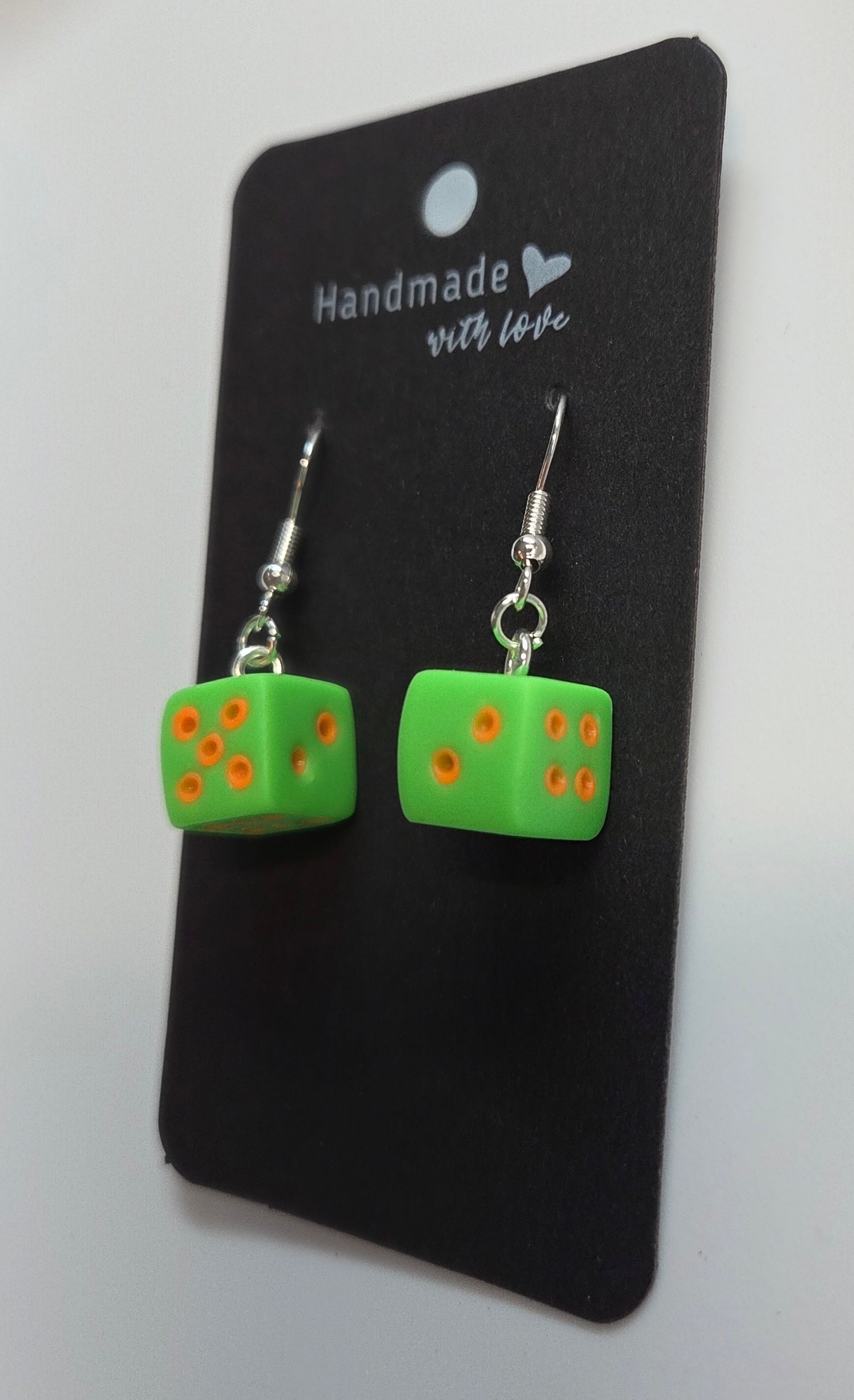 Dice Dangle Earrings!