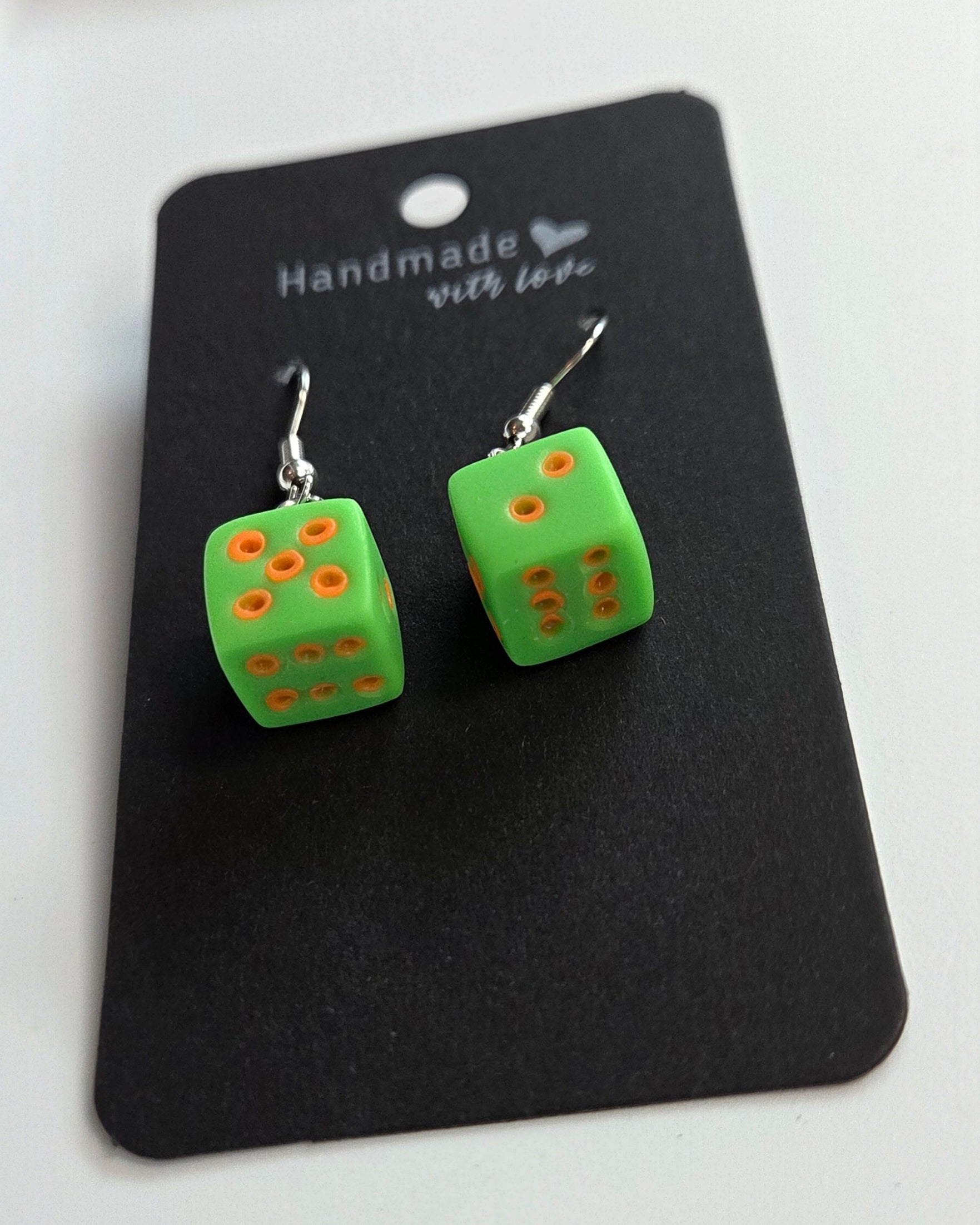 Dice Dangle Earrings!