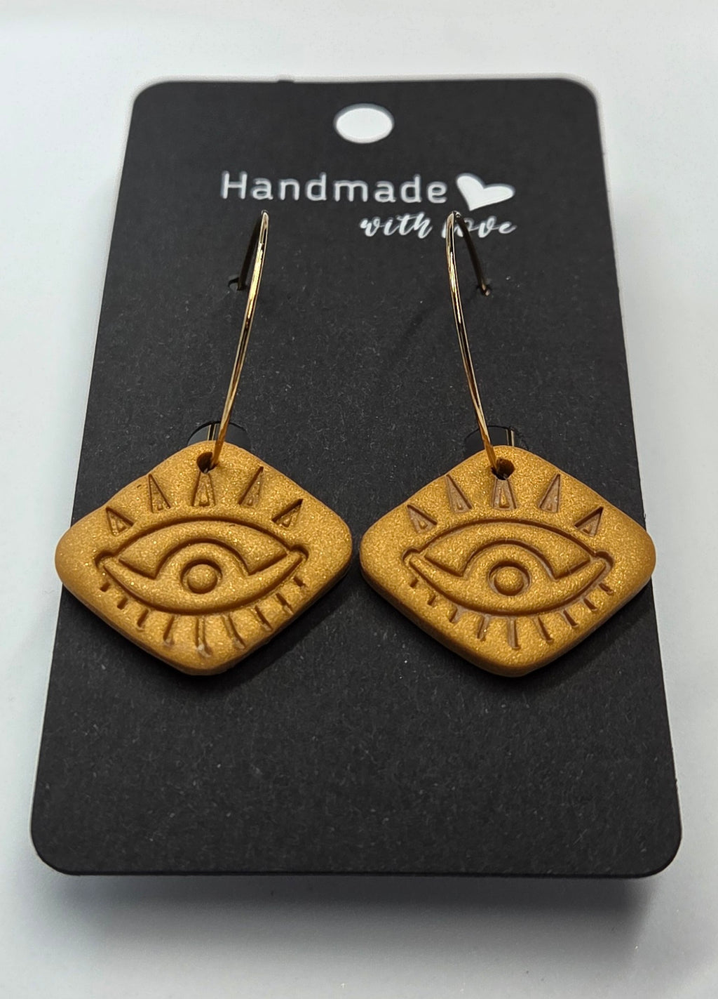 Golden Eye Hoop Earring!
