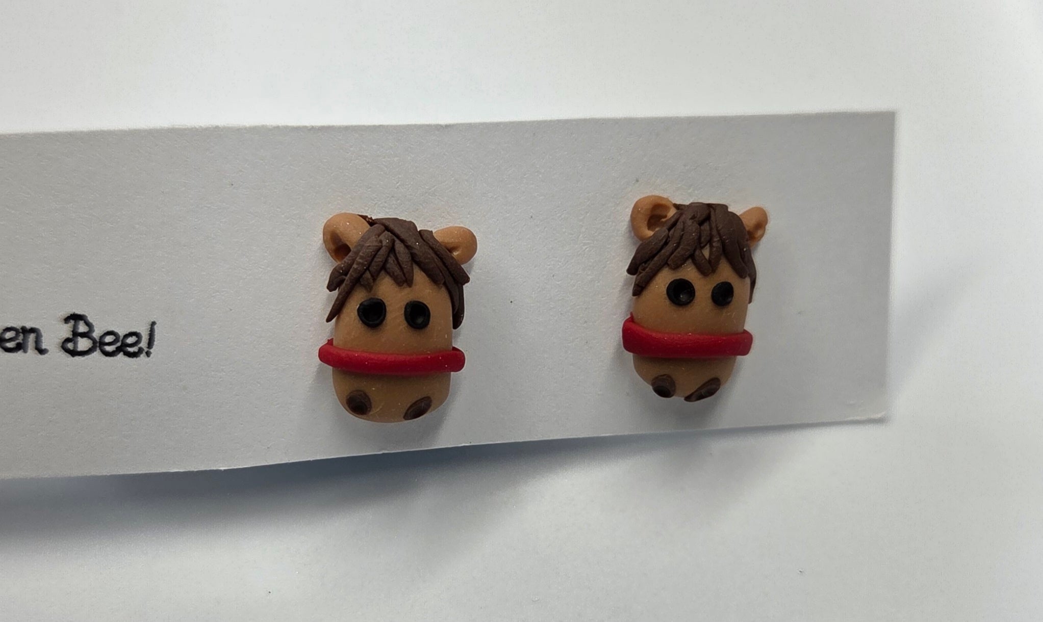 Cute Horse Head Stud Earrings!