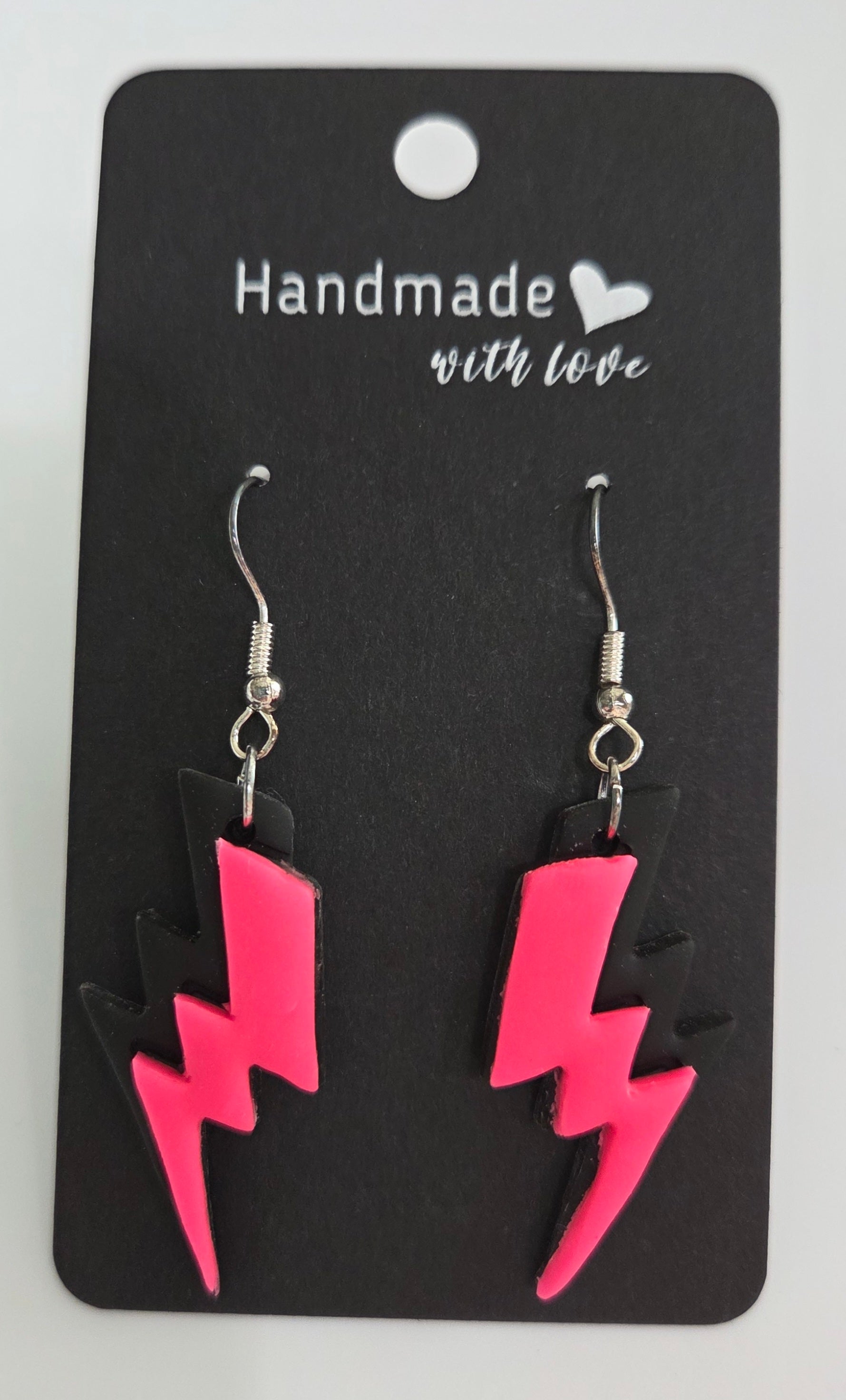 Lightning Bolt Dangle Earring