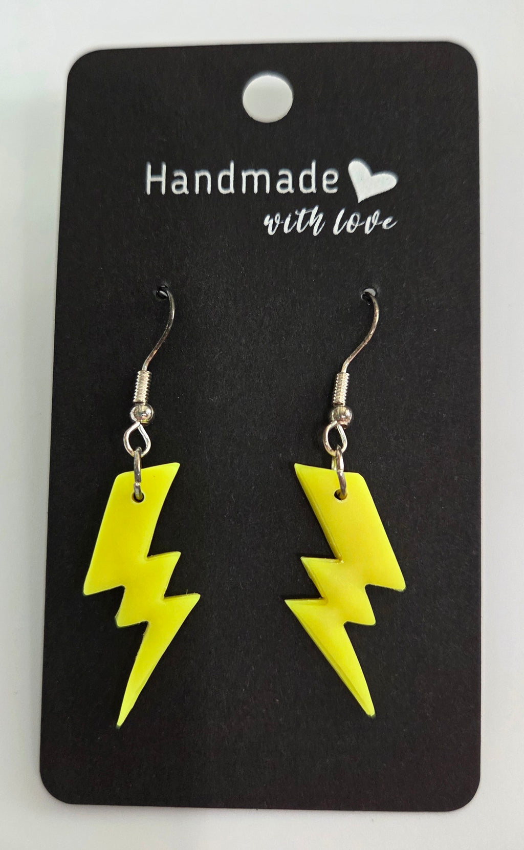 Lightning Bolt Dangle Earring