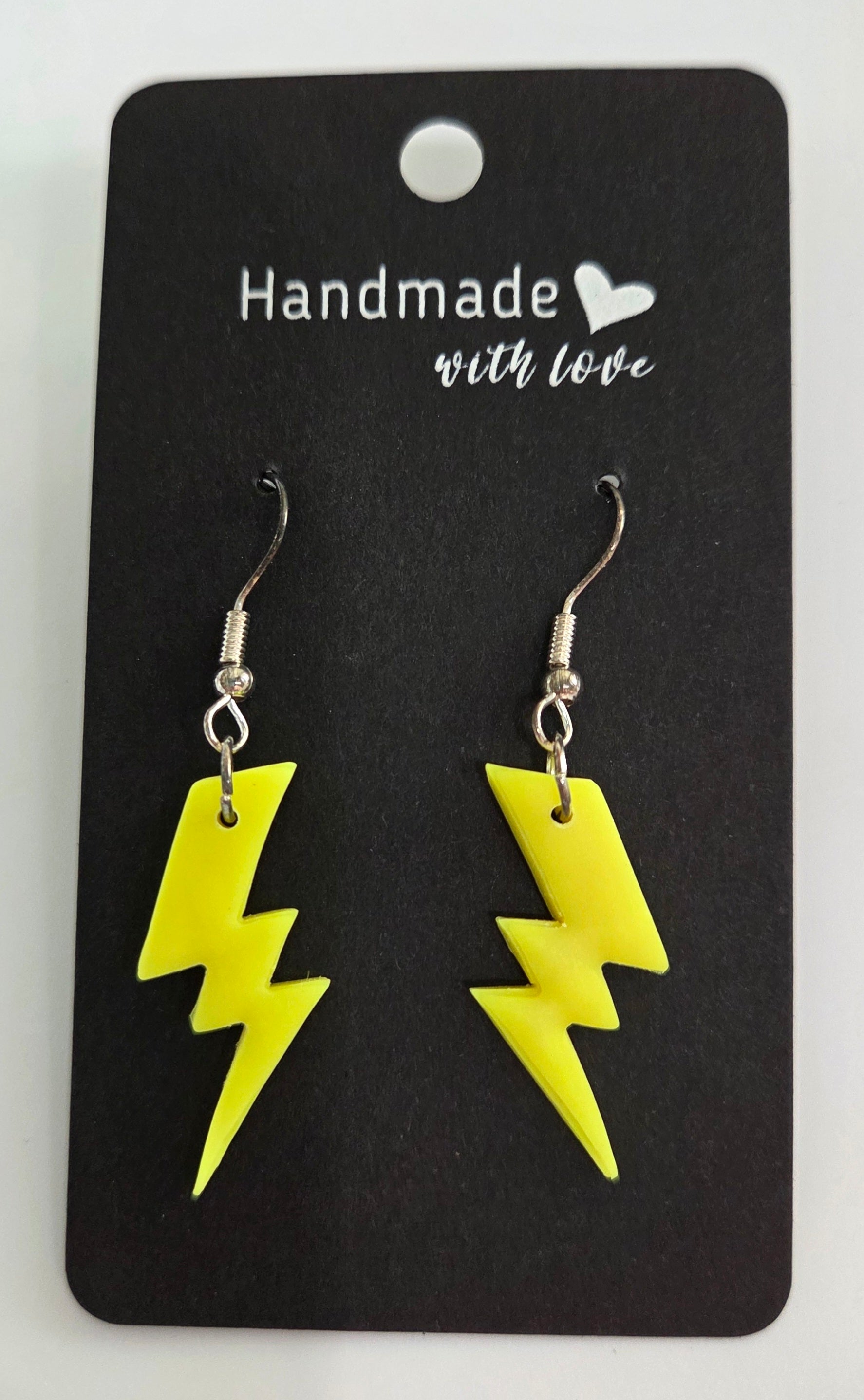 Lightning Bolt Dangle Earring