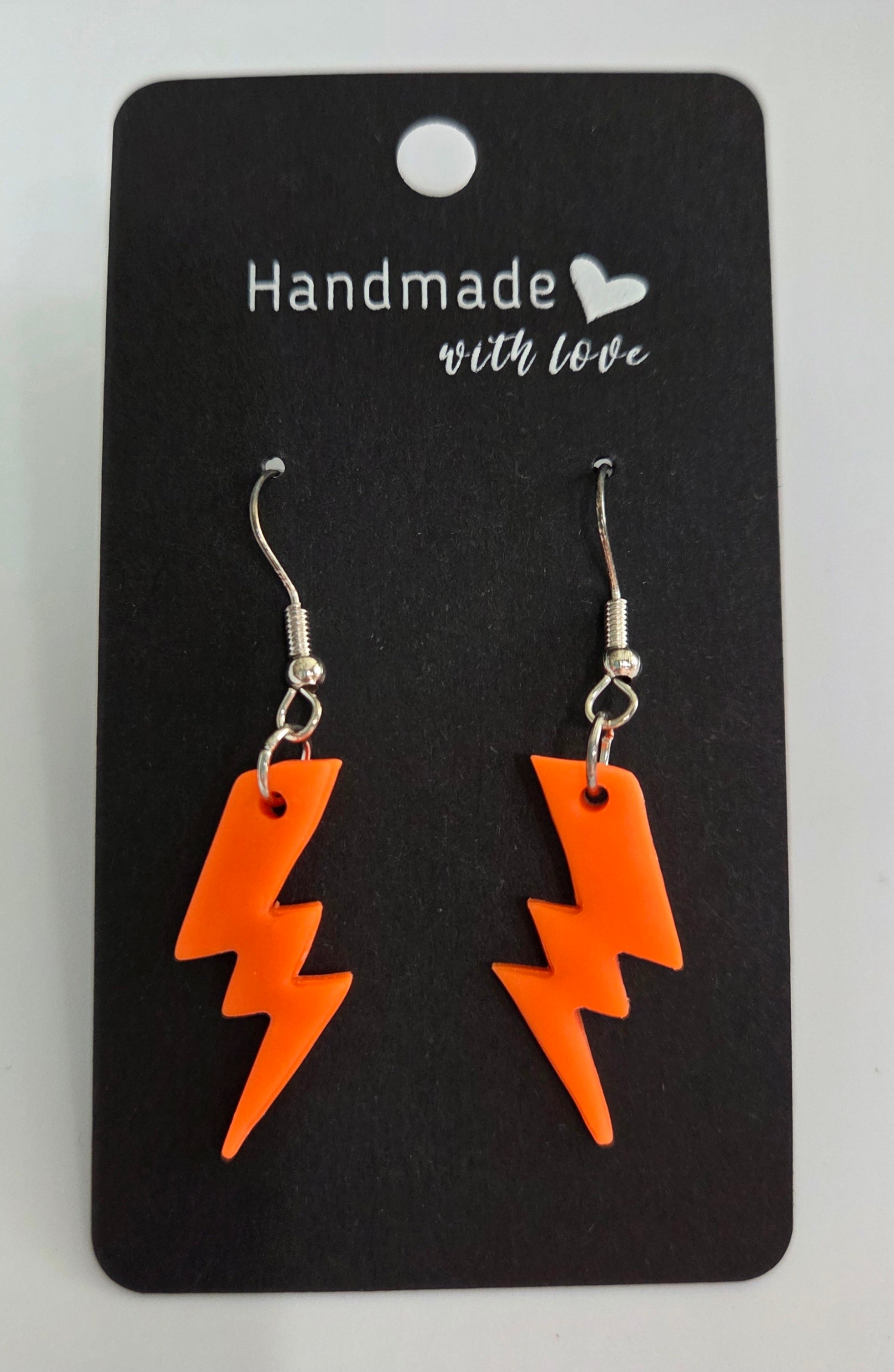 Lightning Bolt Dangle Earring