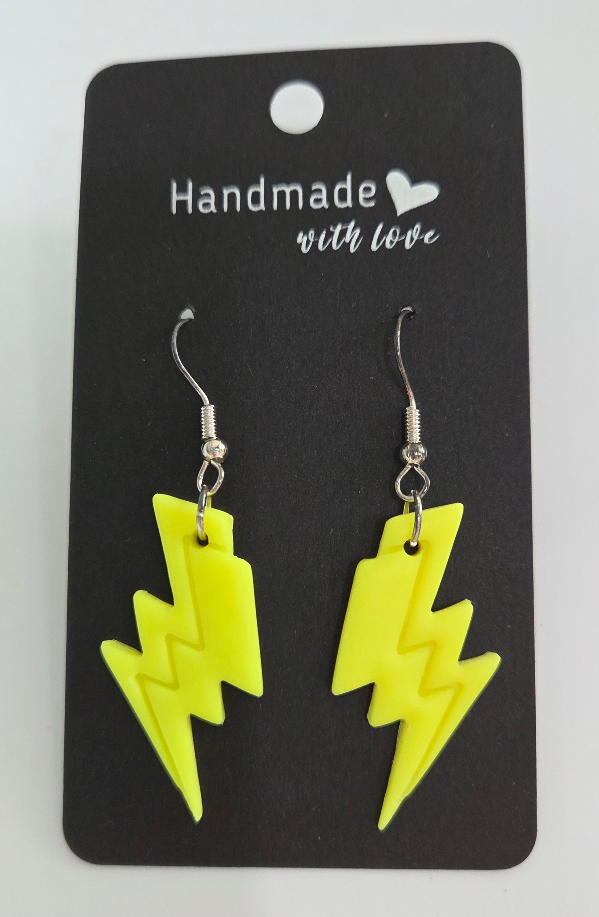 Lightning Bolt Dangle Earring