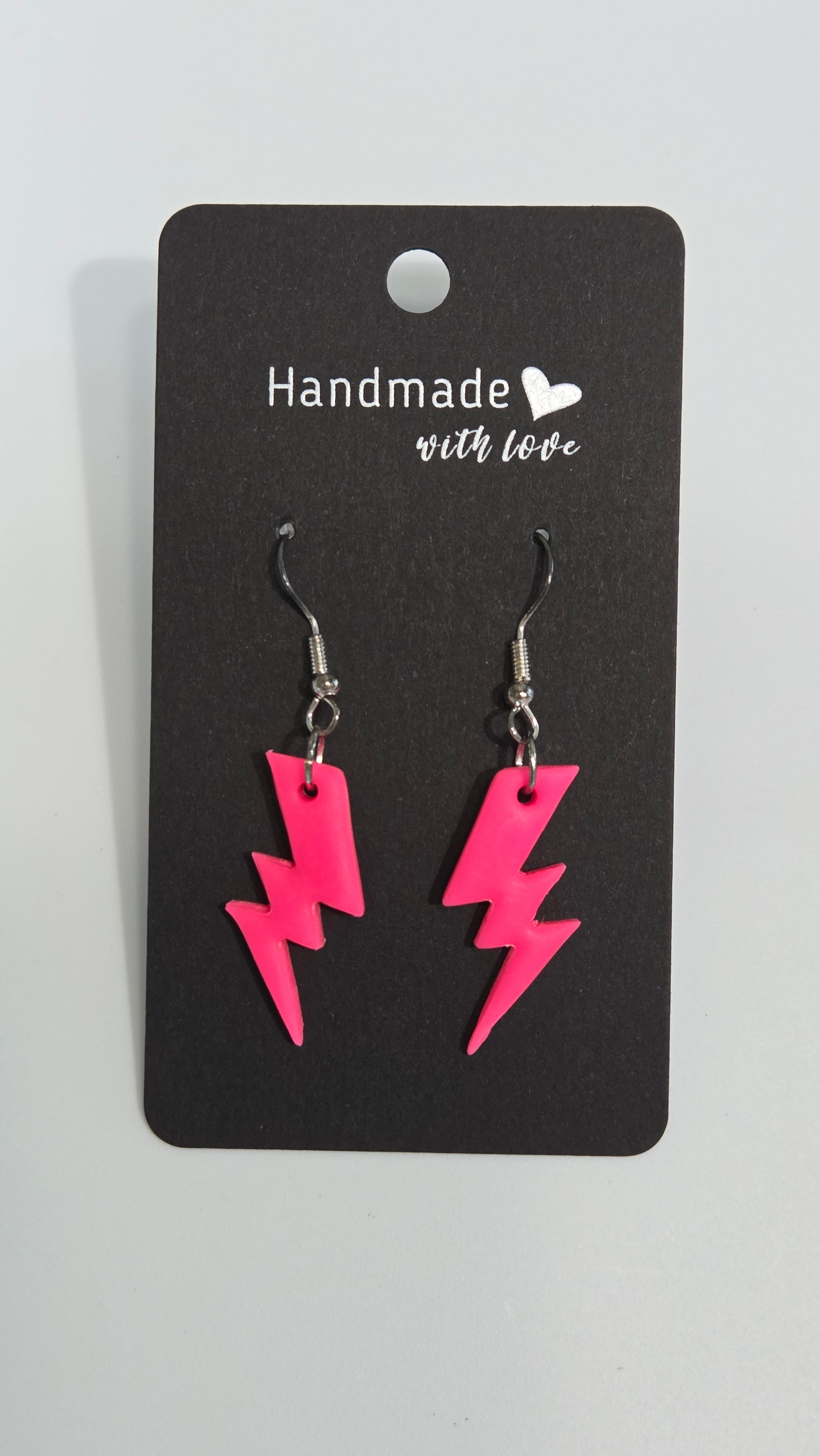 Lightning Bolt Dangle Earring