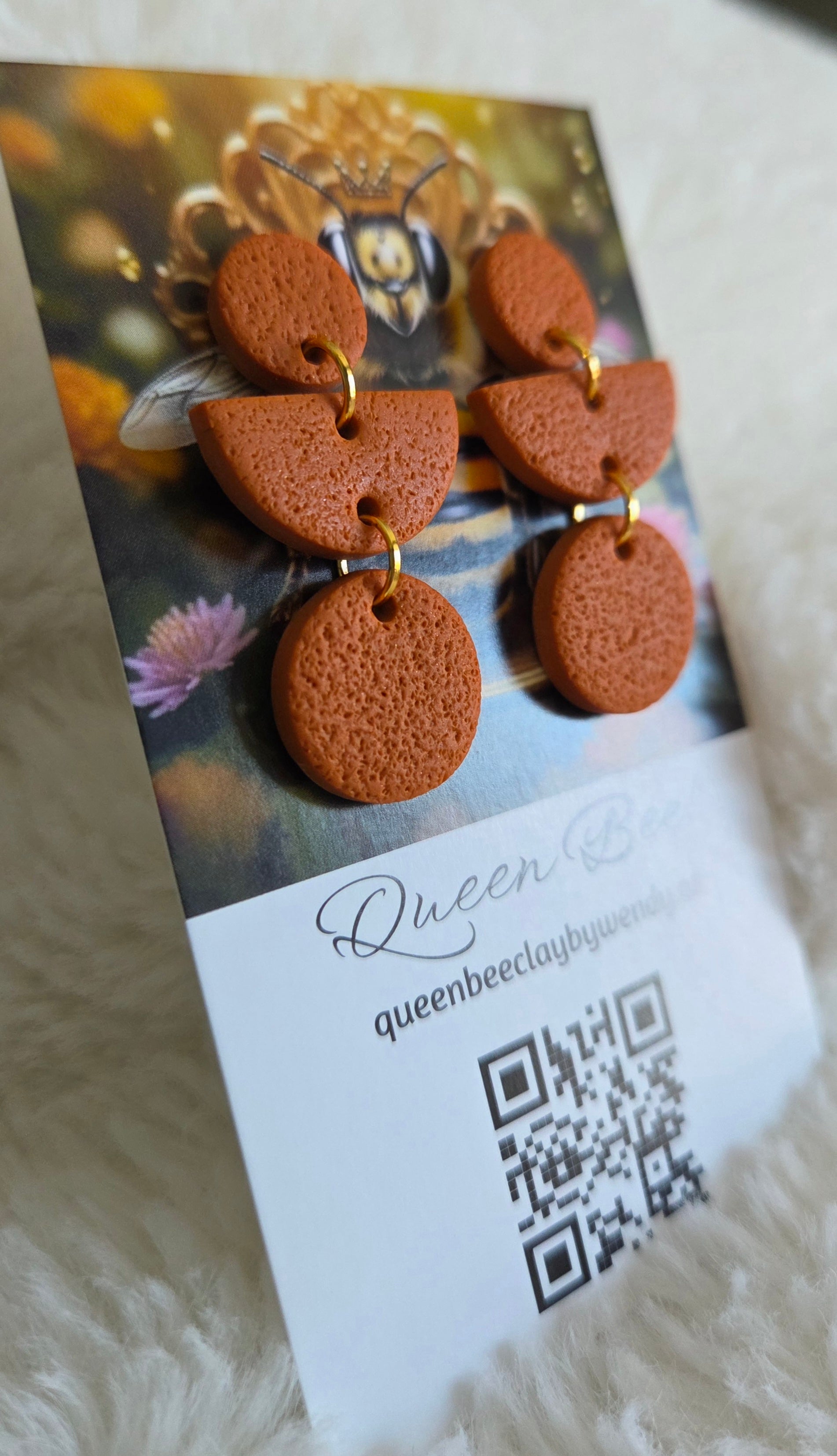 Pumpkin Spice Tripple Dangle Sud Earrings!