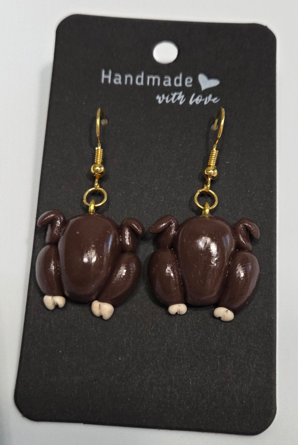 THANKSGIVING TURKEY Dangle Earrings!!!