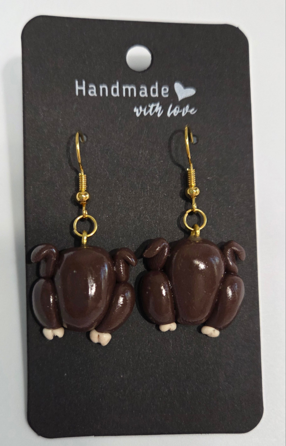 THANKSGIVING TURKEY Dangle Earrings!!!