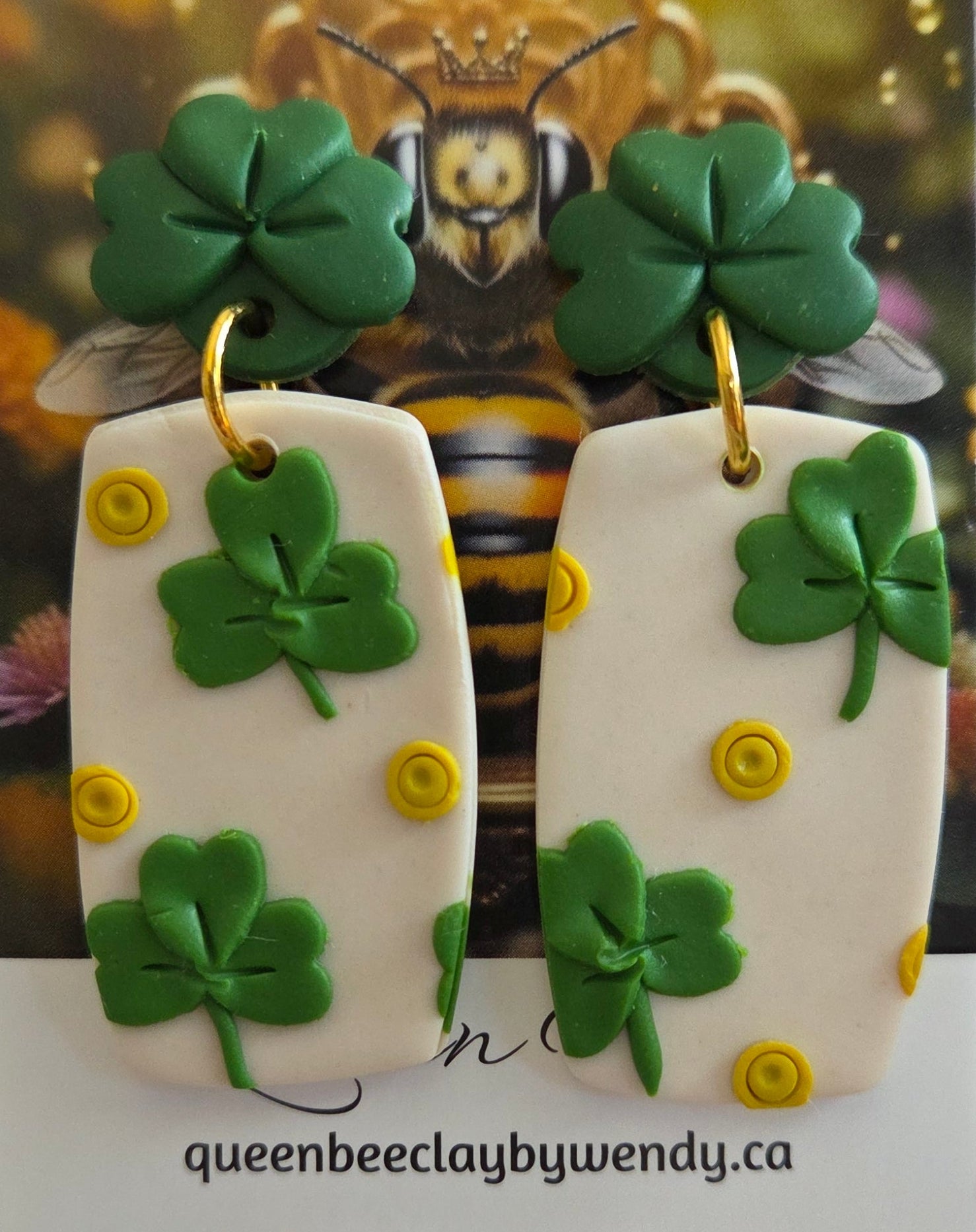 CLOVER AND COIN DANGLE!