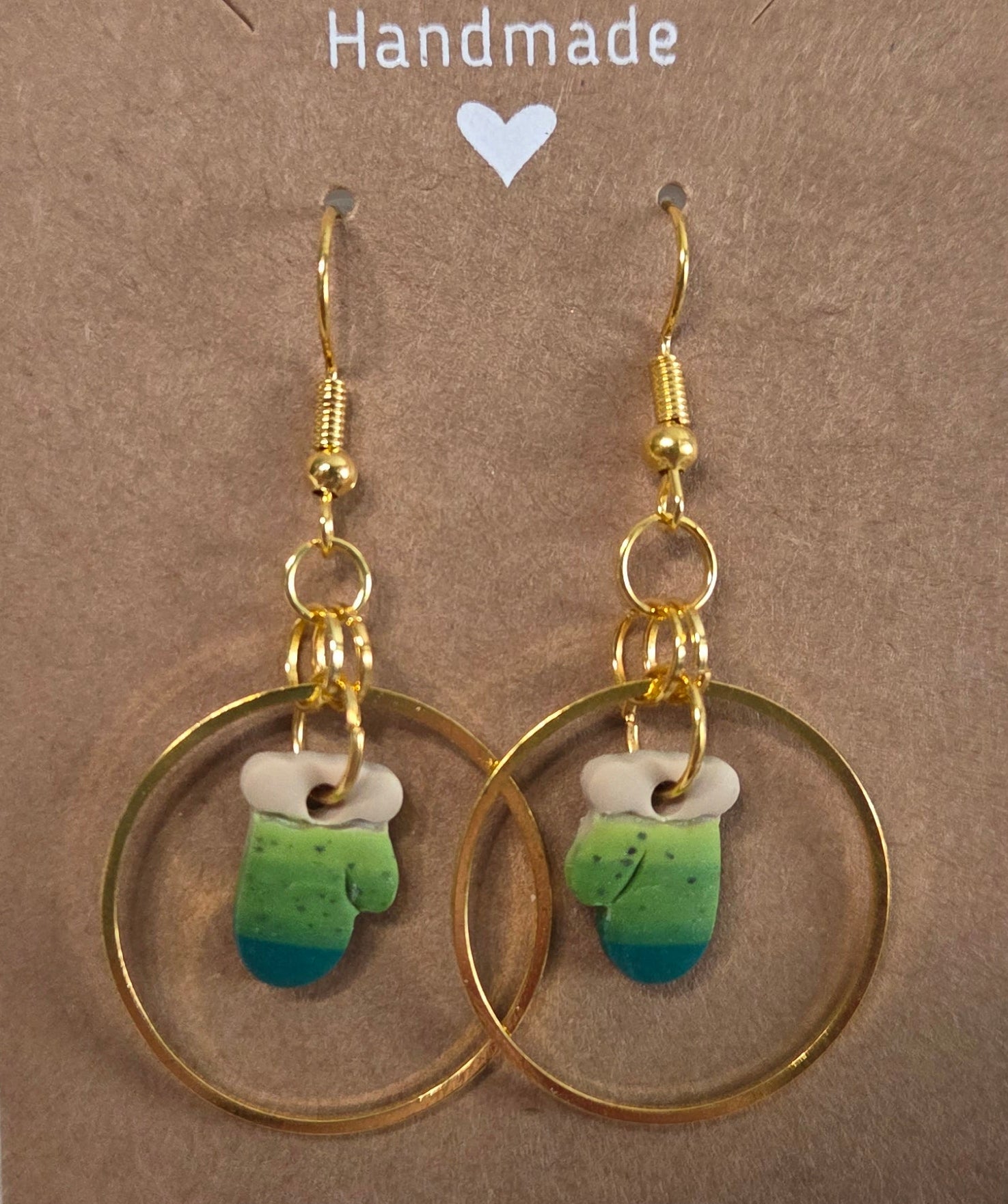 WINTER MITTENS Dangle Earrings!