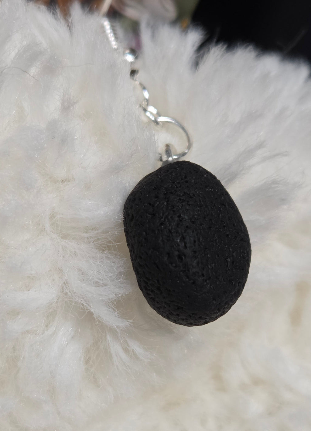 COAL DANGLE EARRINGS!