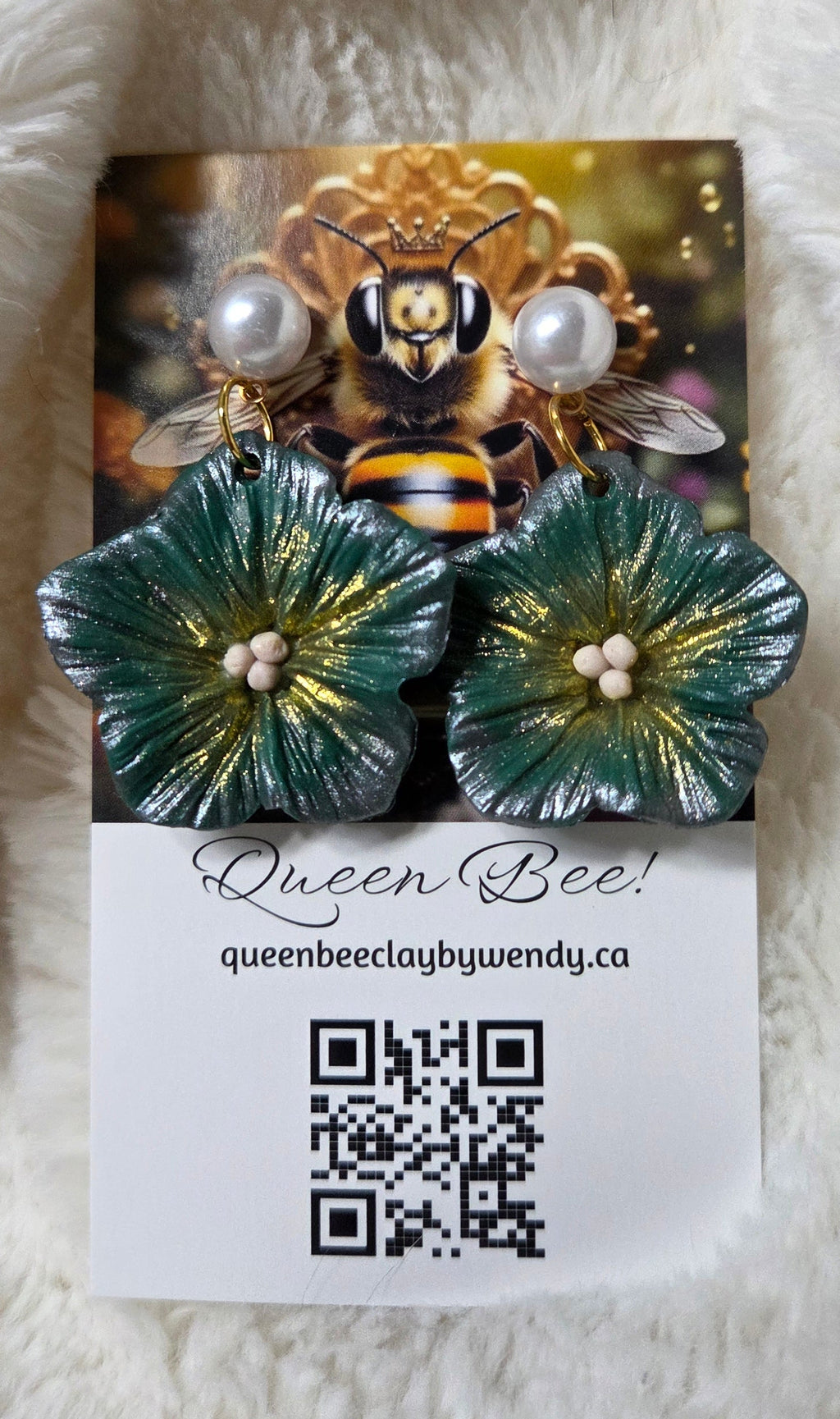 THE GREEN GLORY DANGLE EARRINGS!