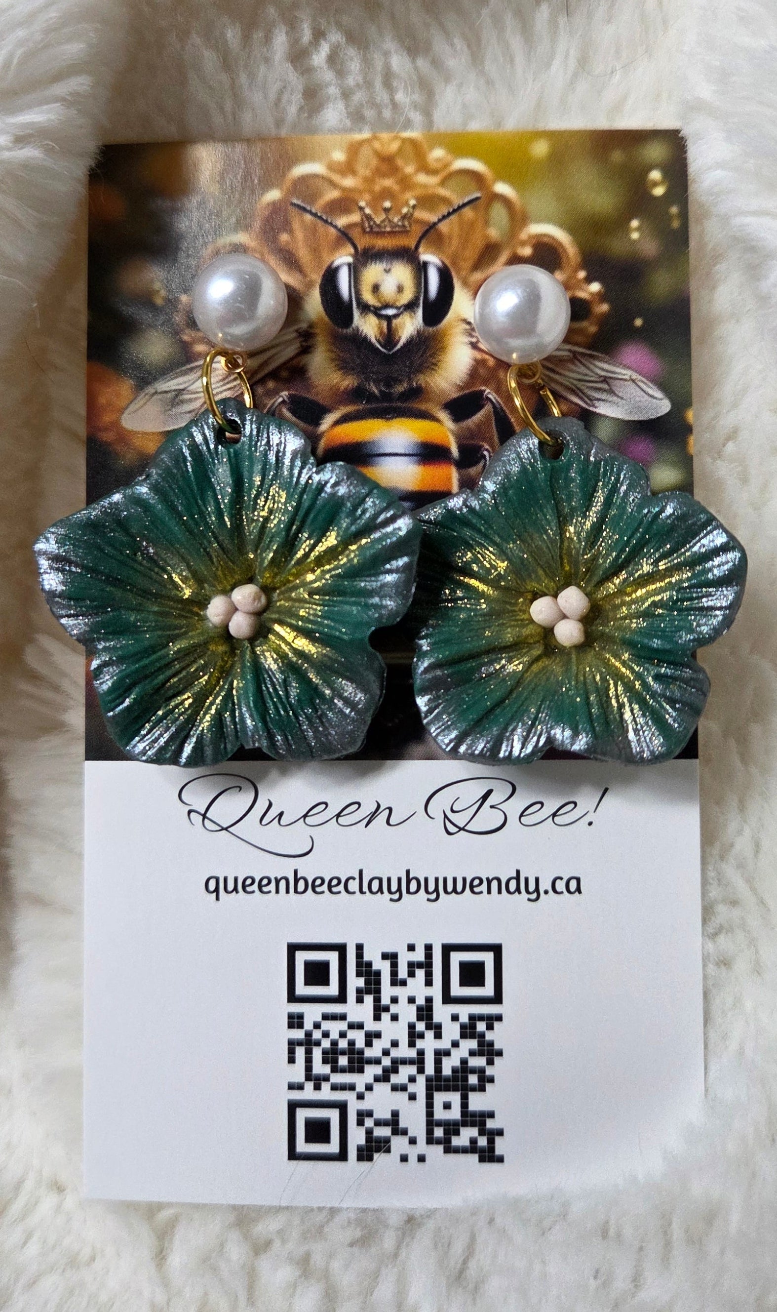 THE GREEN GLORY DANGLE EARRINGS!