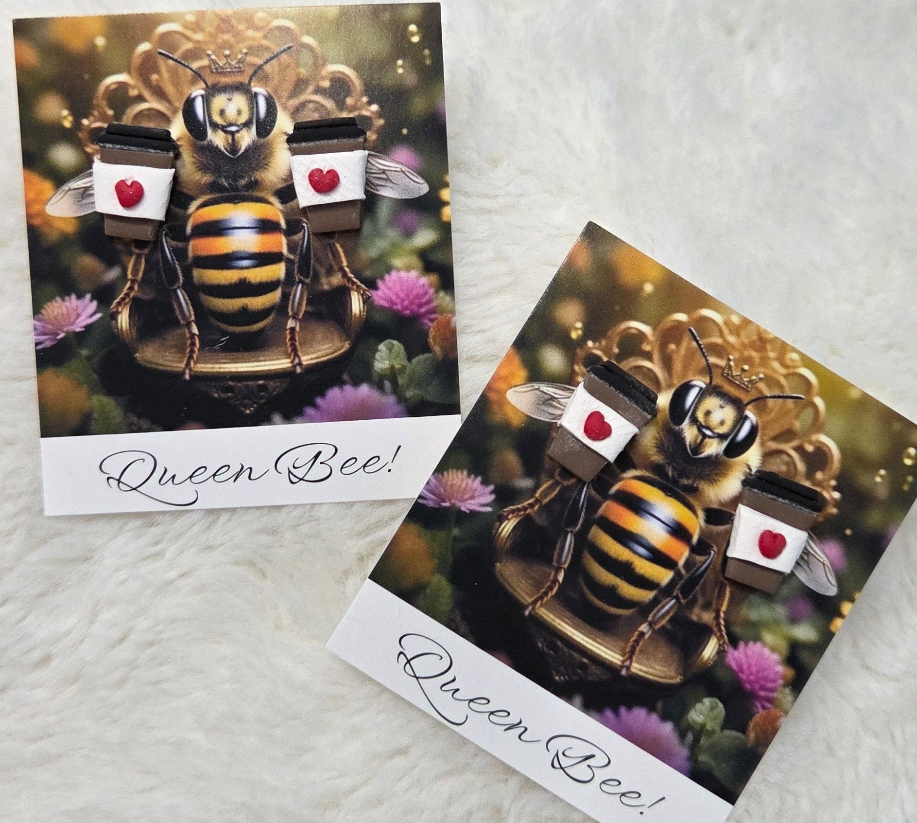 LOVE COFFEE STUD EARRINGS!