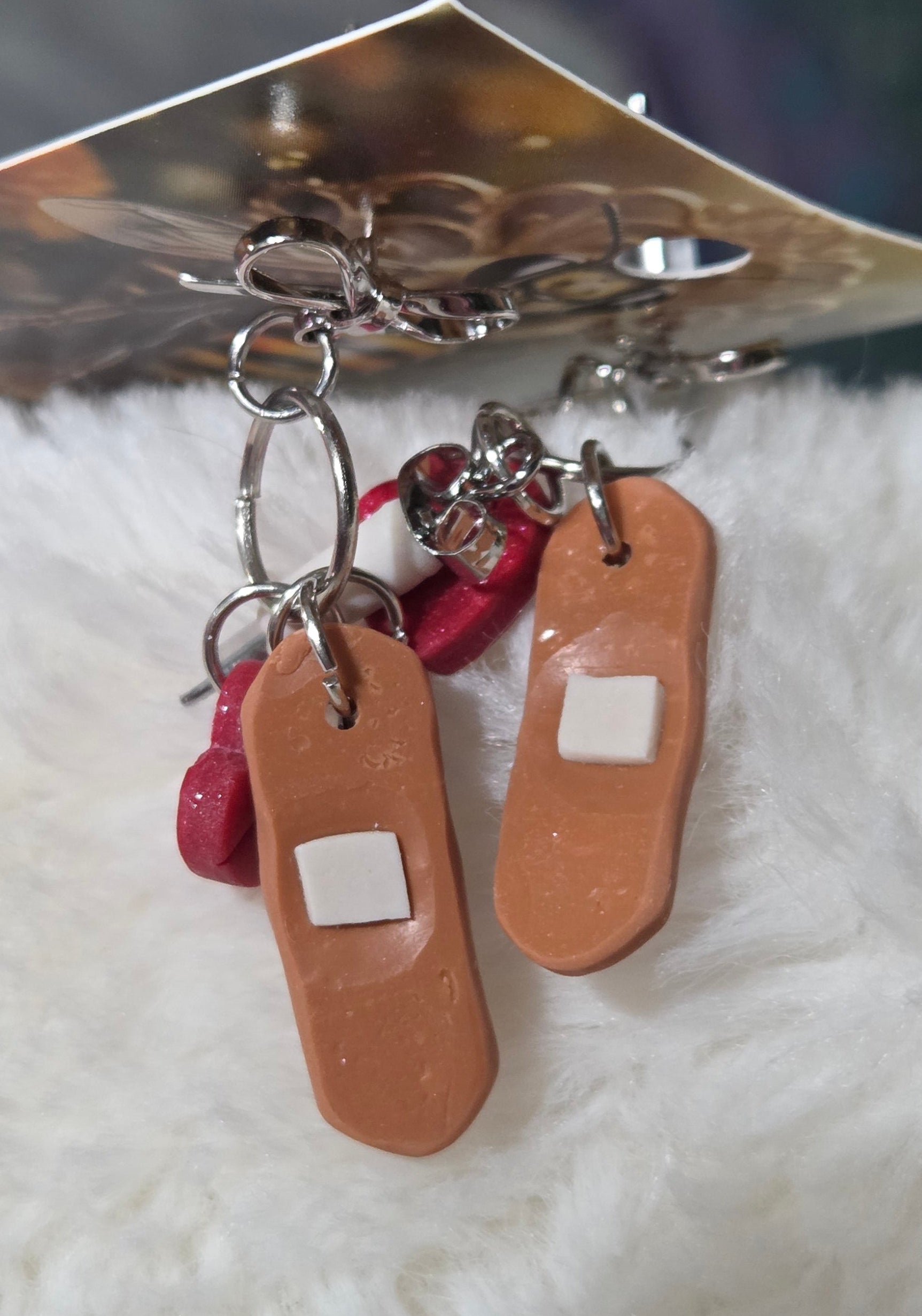 LOVE HEALTH CARE DANGLE EARRINGS!