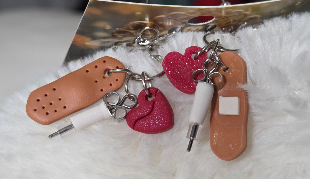 LOVE HEALTH CARE DANGLE EARRINGS!