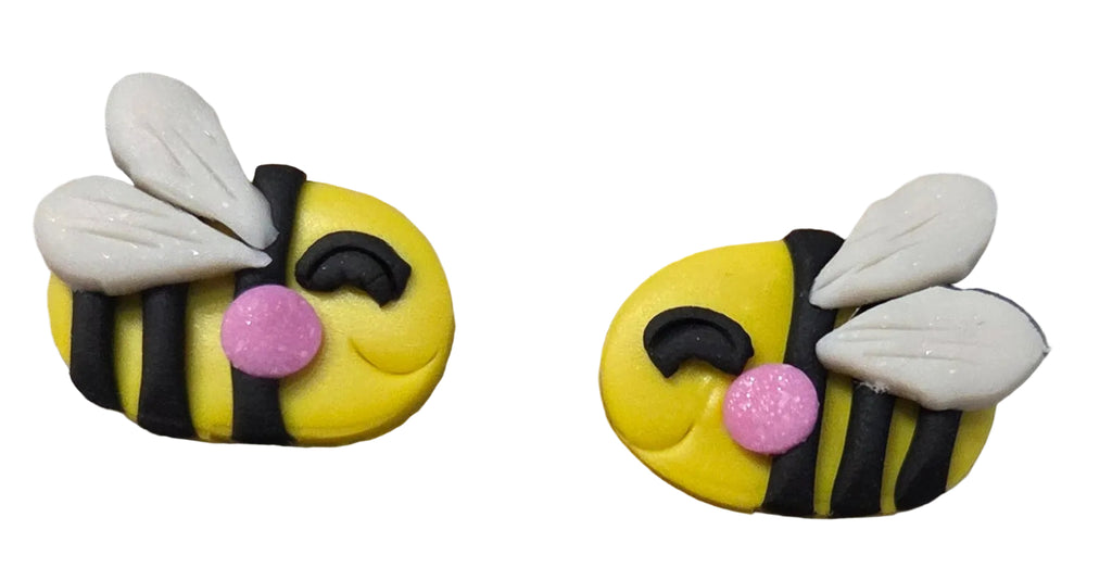 HAPPY BEE STUD EARRINGS!