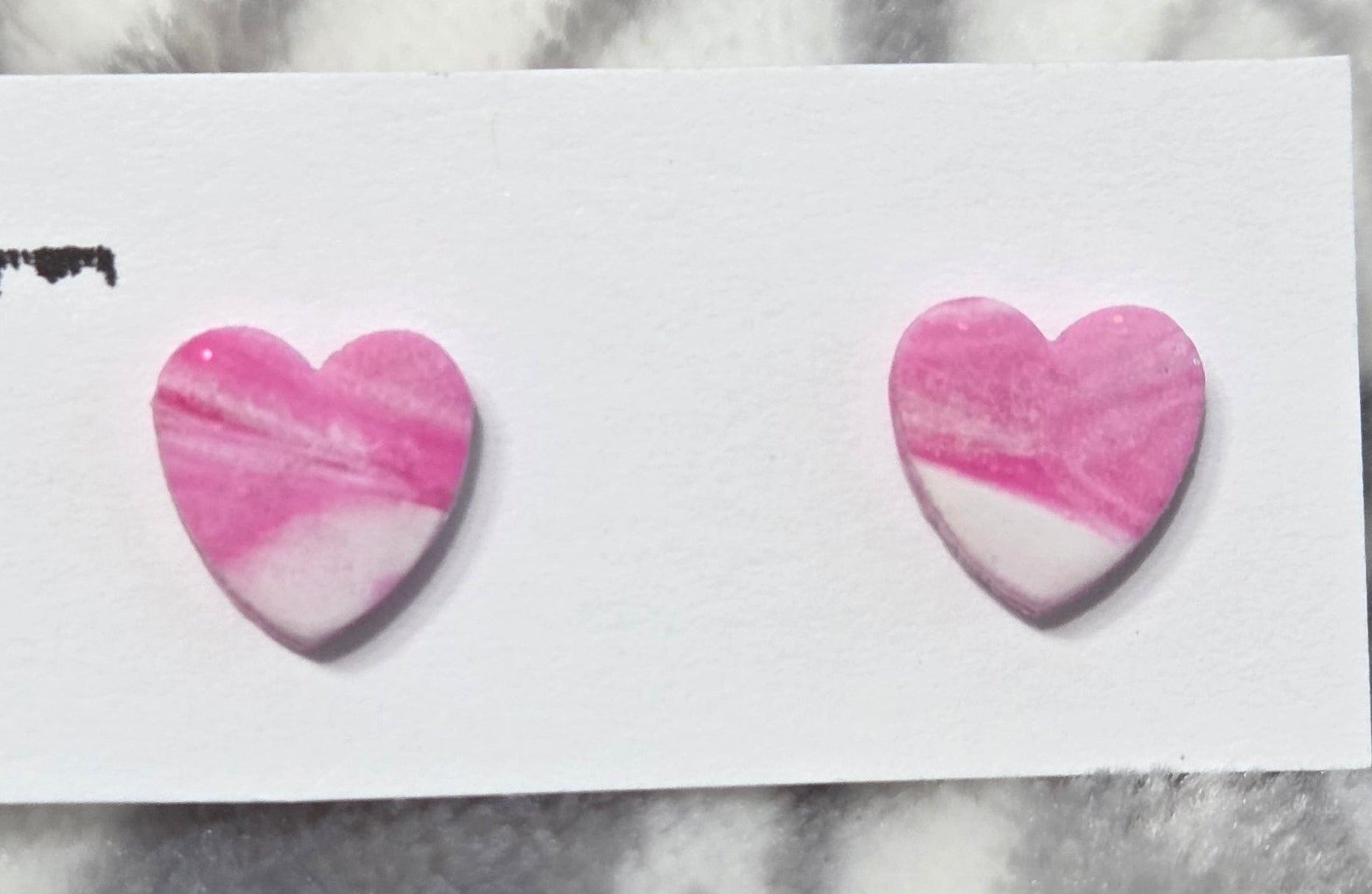 SMALL HEART STUD EARRINGS IN MANY COLORS!